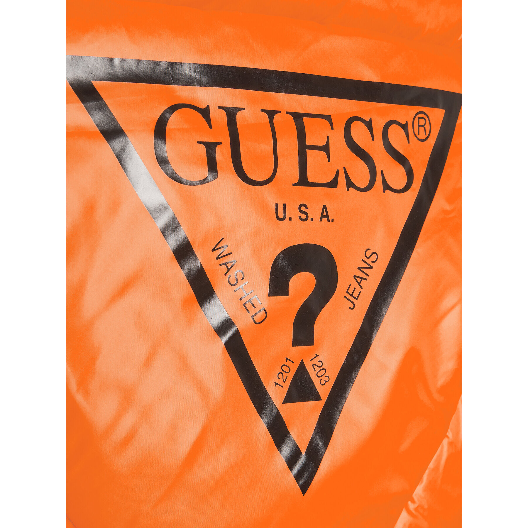 Guess Geacă din puf N3BL03 WEGY0 Portocaliu Regular Fit - Pled.ro