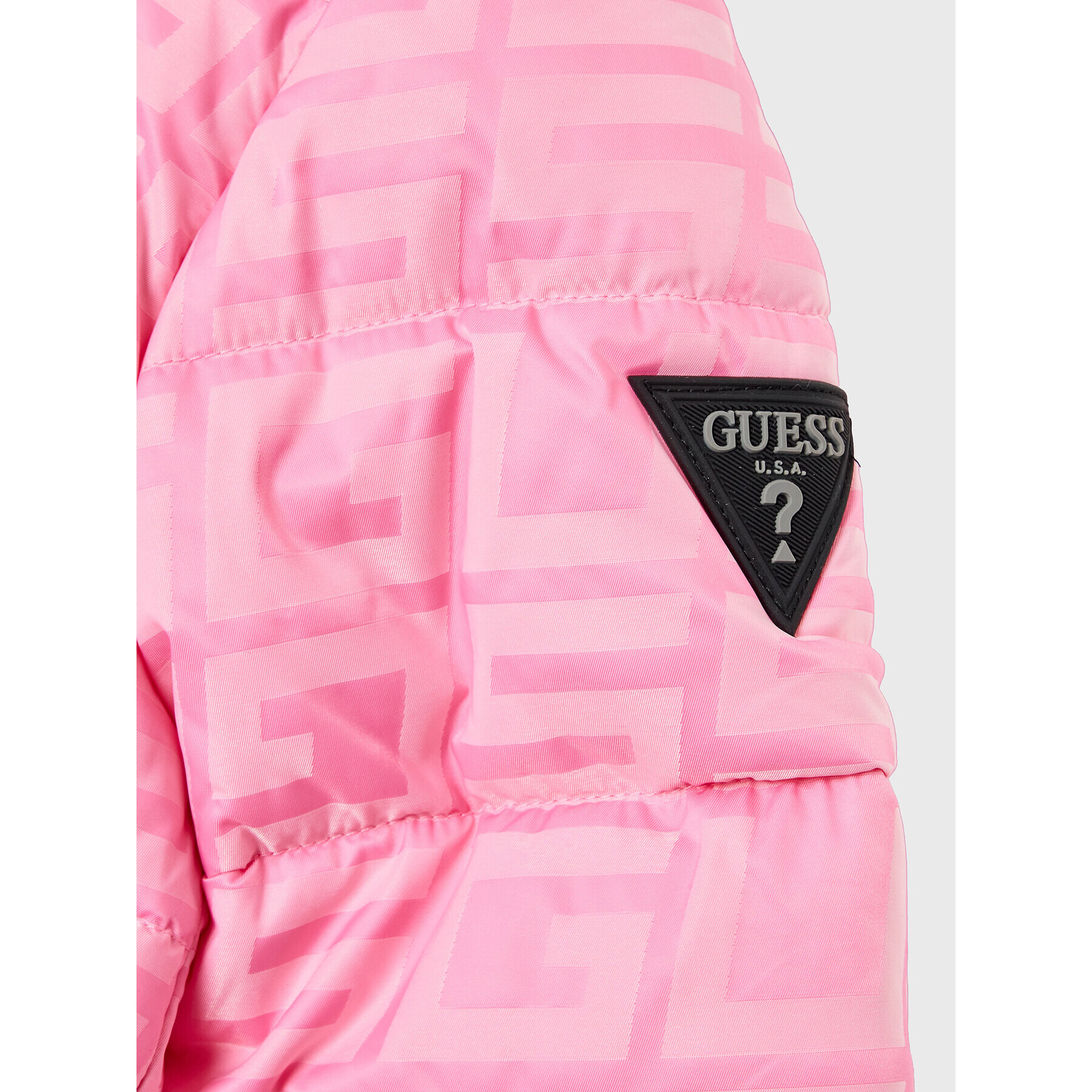 Guess Geacă din puf H2BJ07 WEZK0 Roz Regular Fit - Pled.ro