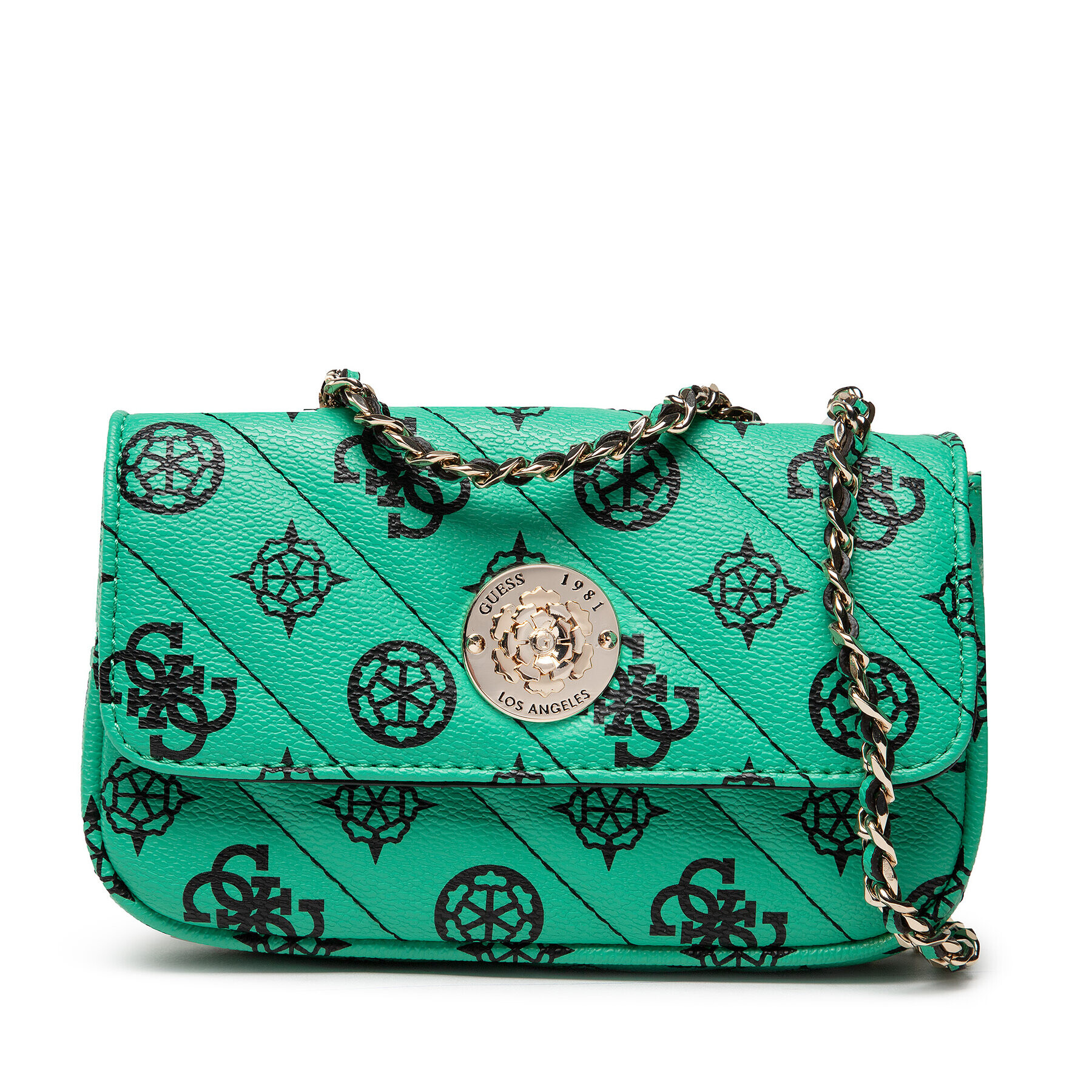 Guess Geantă Always Mini Crosbody Flap HWPG84 25780 Verde - Pled.ro