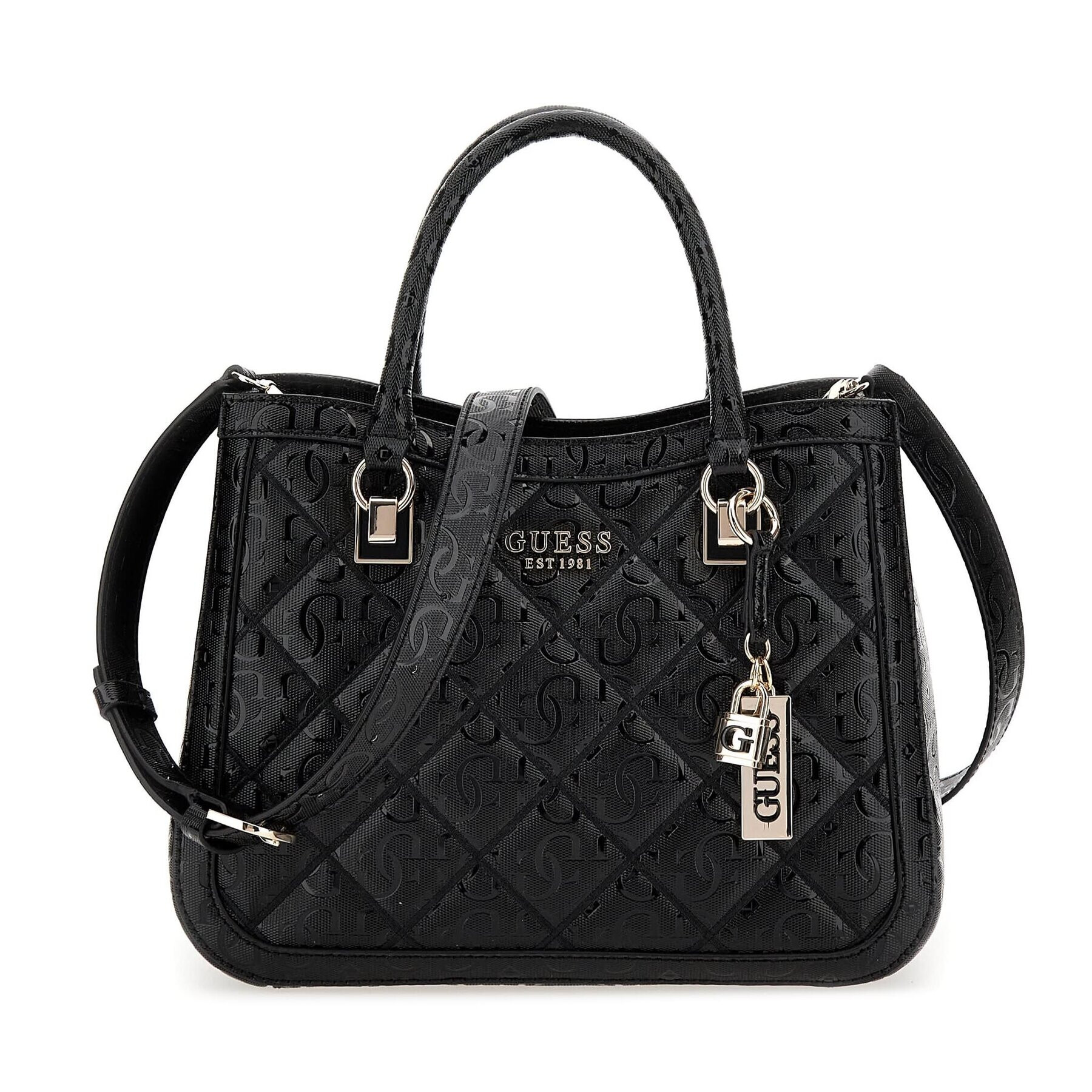 Guess Geantă Caddie (GG) HWGG87 83060 Negru - Pled.ro