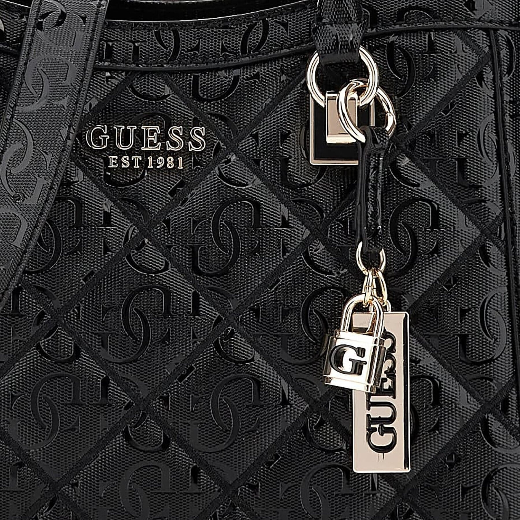 Guess Geantă Caddie (GG) HWGG87 83060 Negru - Pled.ro