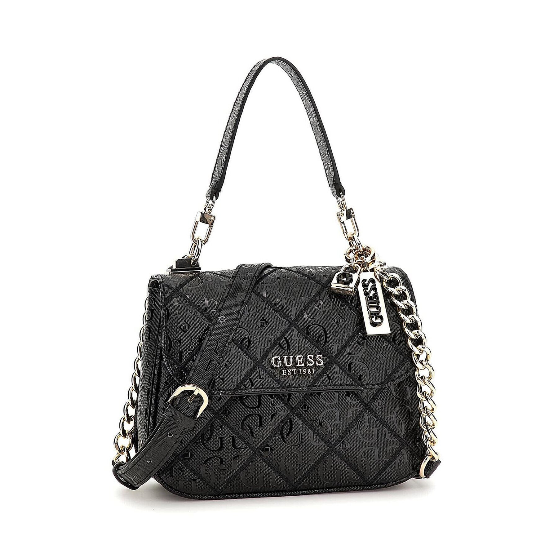 Guess Geantă Caddie (GG) HWGG87 83190 Negru - Pled.ro