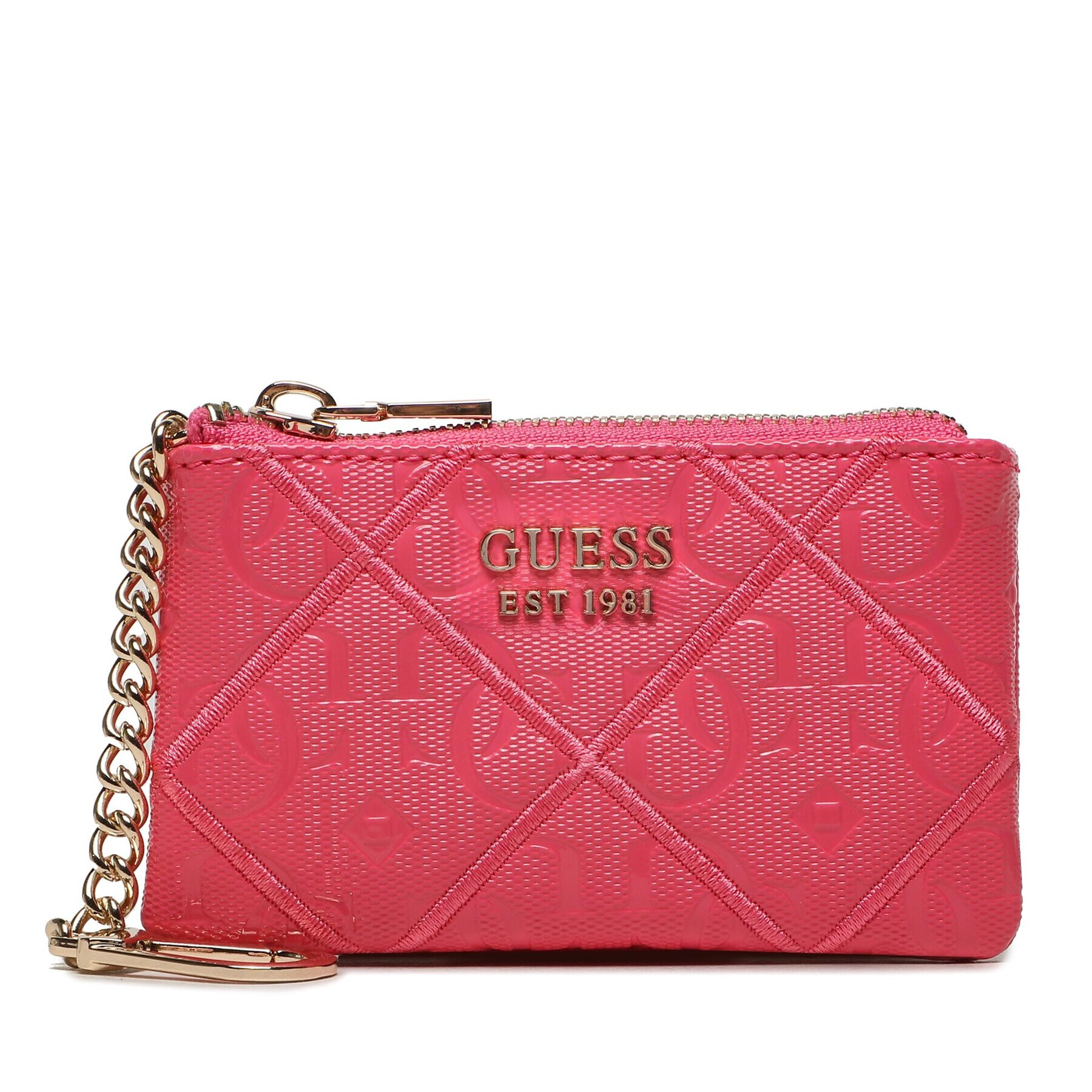 Guess Geantă crossover Caddie (GG) Slg SWGG87 83340 Roz - Pled.ro