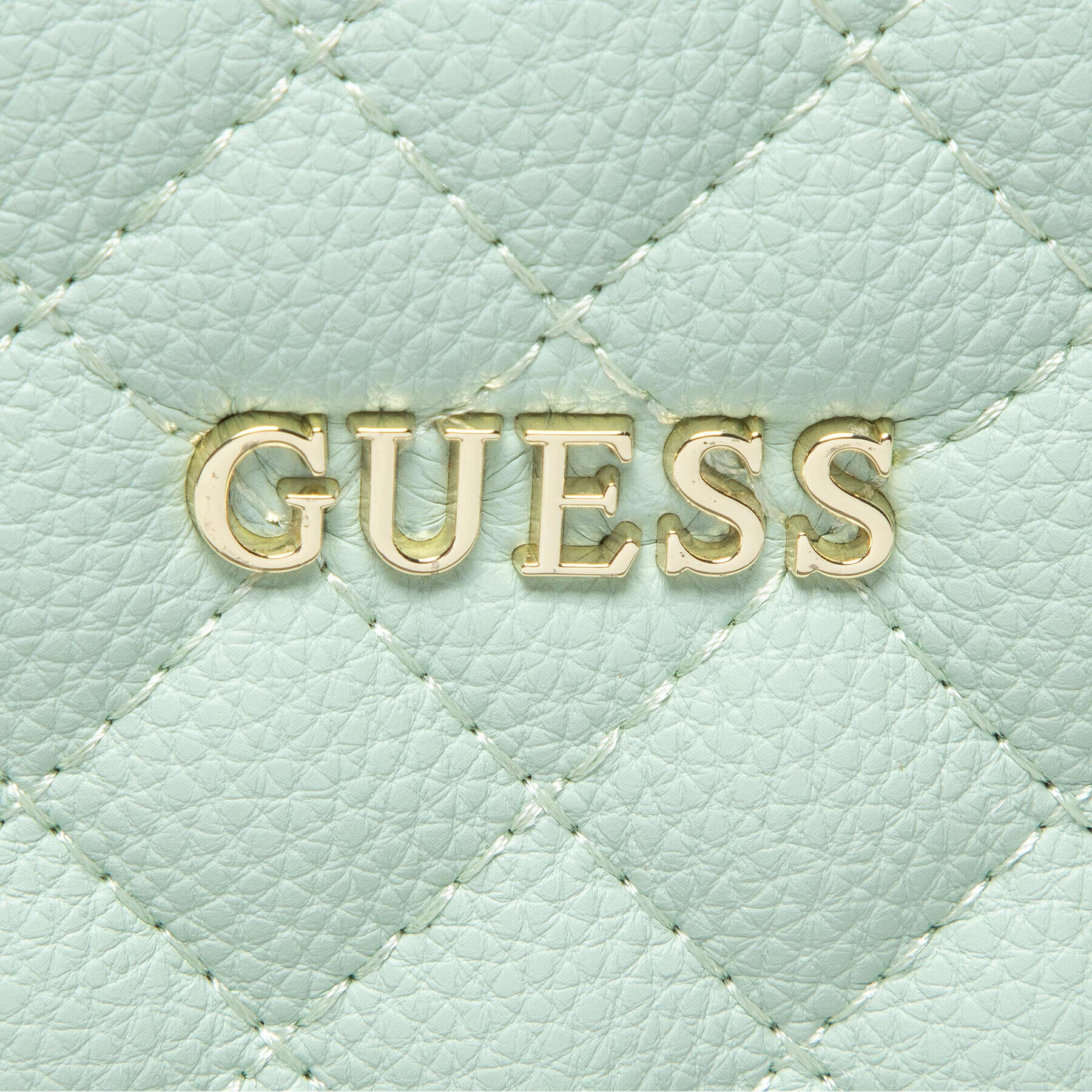 Guess Geantă crossover Earlene Flat Top Zip PWEARL P2202 Verde - Pled.ro