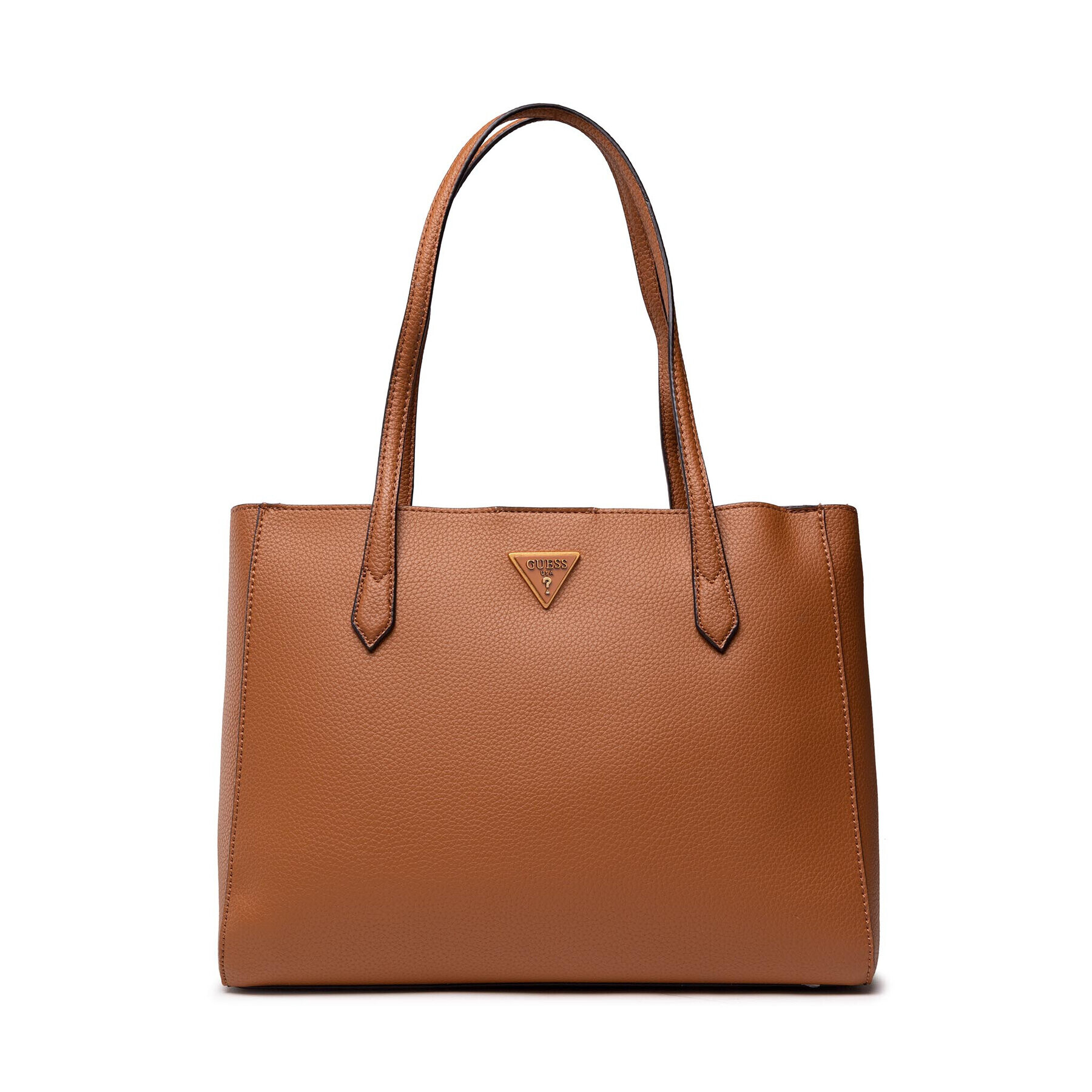 Guess Geantă Downtown Chic Turnlock Tote HWVB83 85230 Maro - Pled.ro