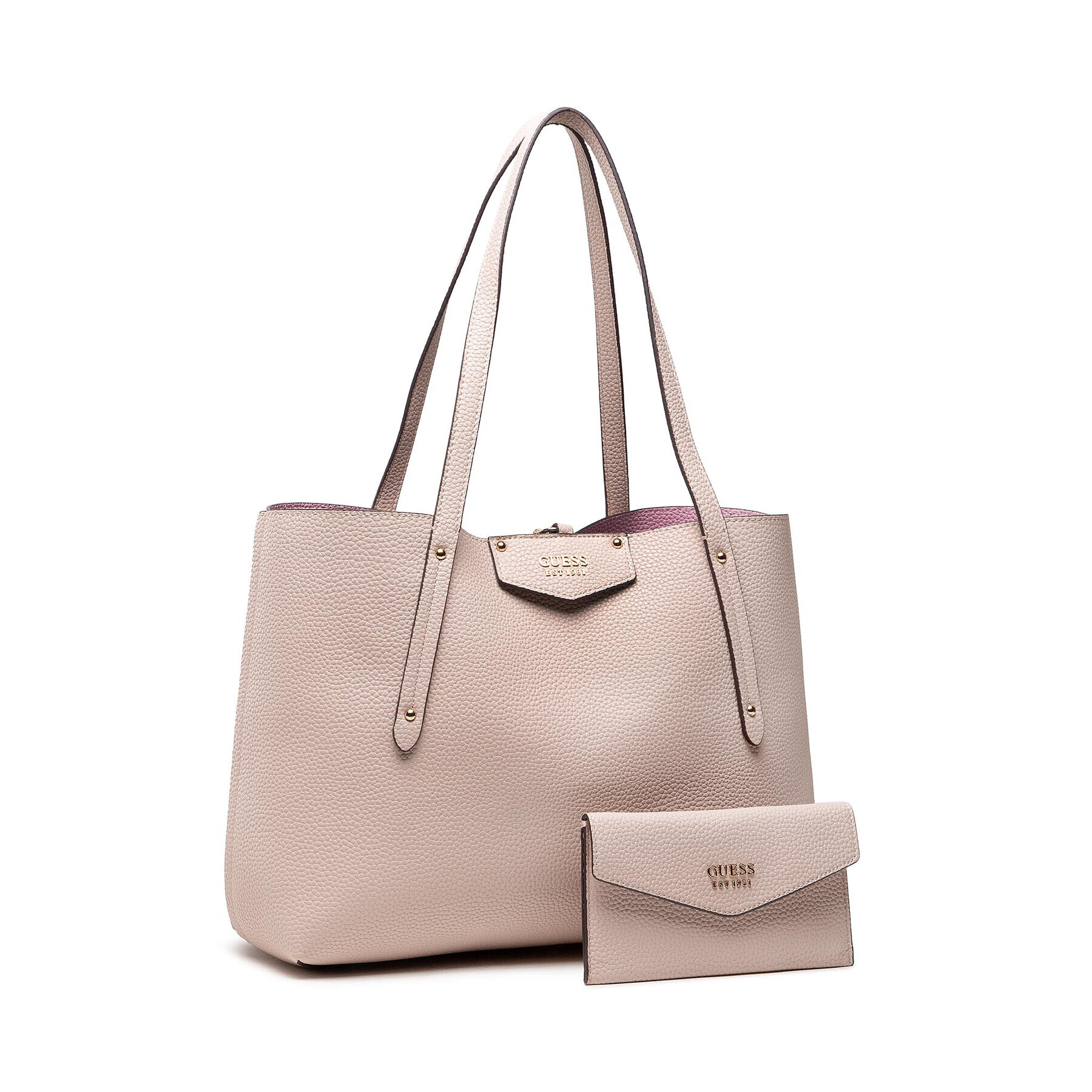 Guess Geantă Eco Brenton Tote HWEVG8 39023 Roz - Pled.ro