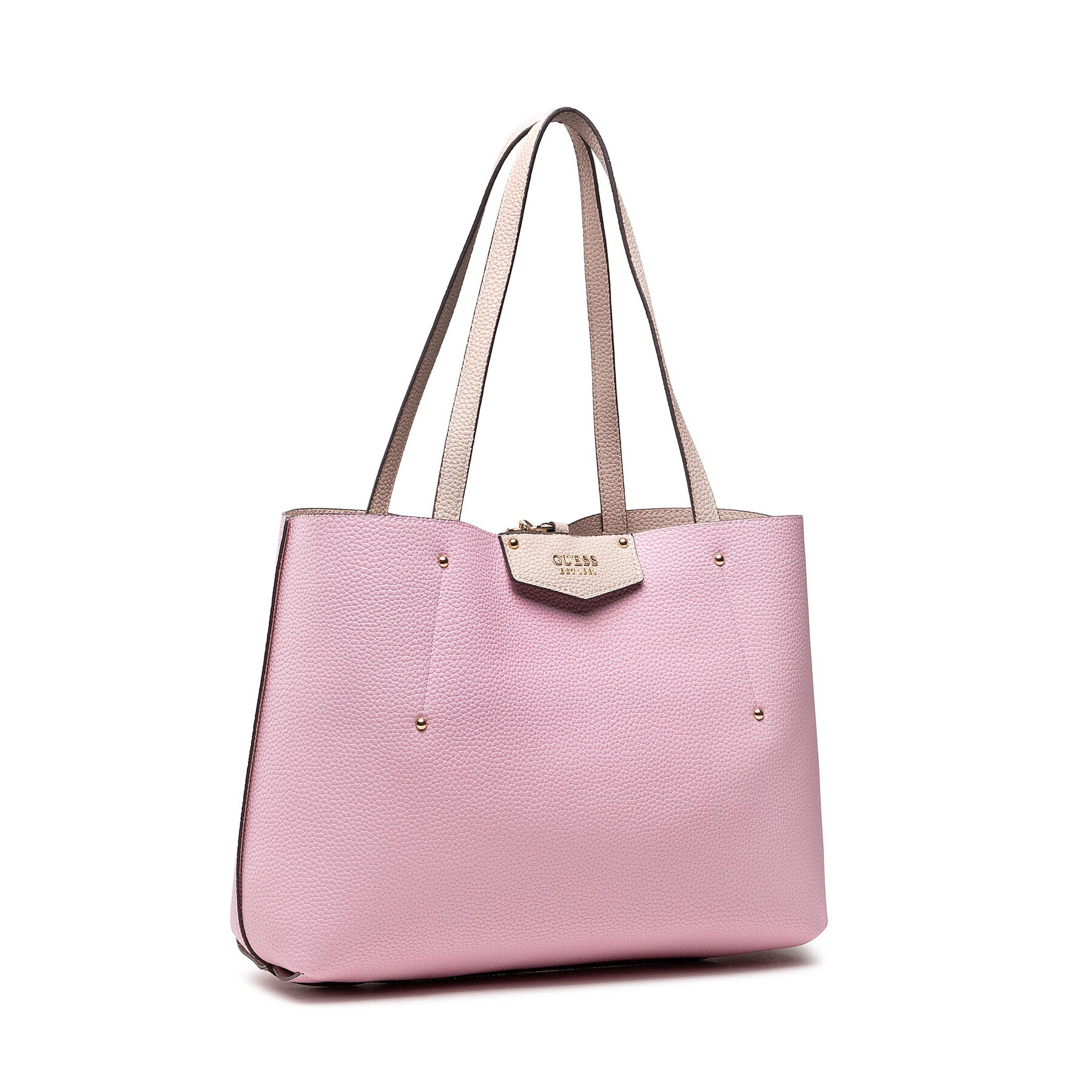 Guess Geantă Eco Brenton Tote HWEVG8 39023 Roz - Pled.ro