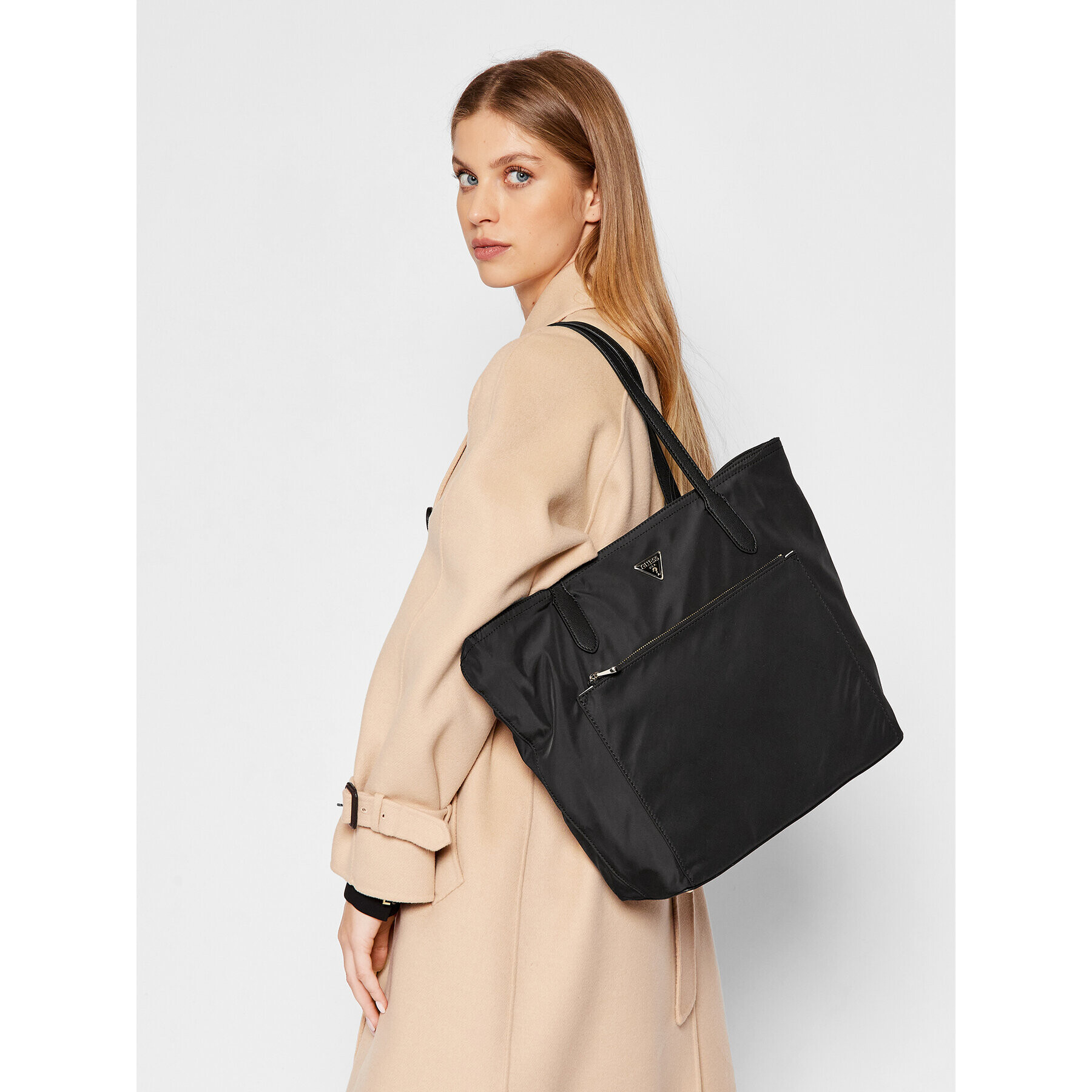 Guess Geantă Eco Gemma HWEYG 839531 Negru - Pled.ro