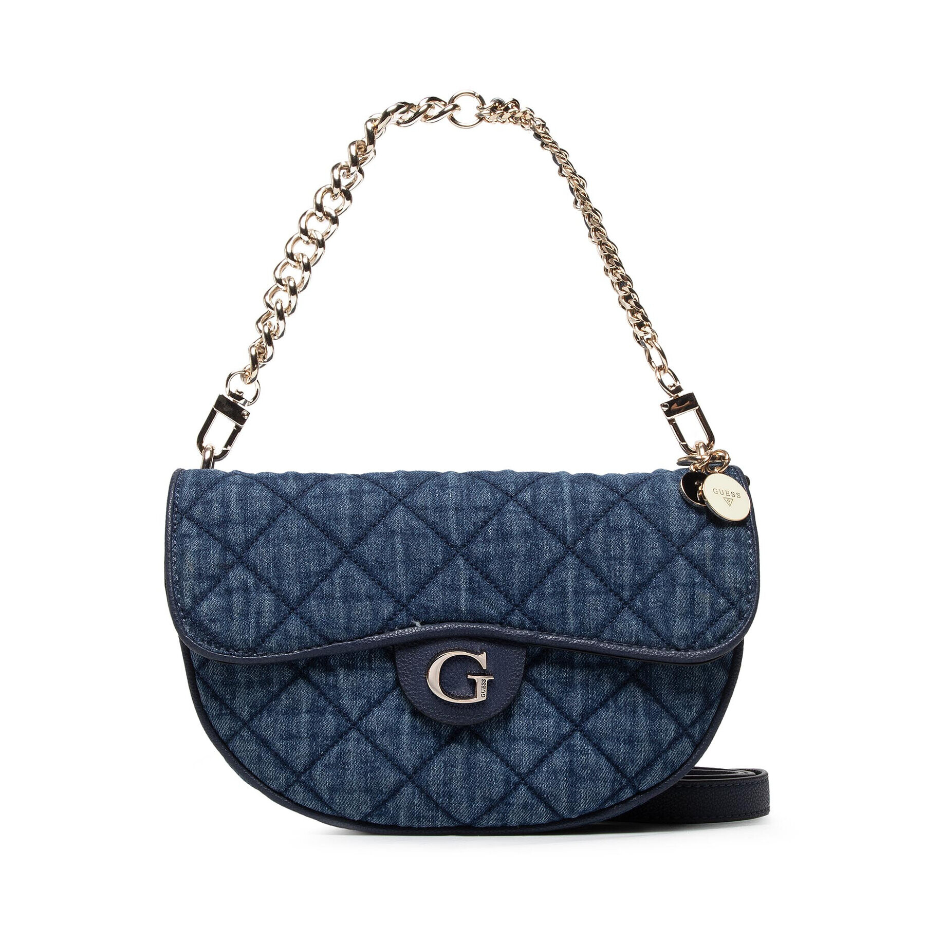 Guess Geantă Gillian Crossbody HWDG83 94210 Bleumarin - Pled.ro