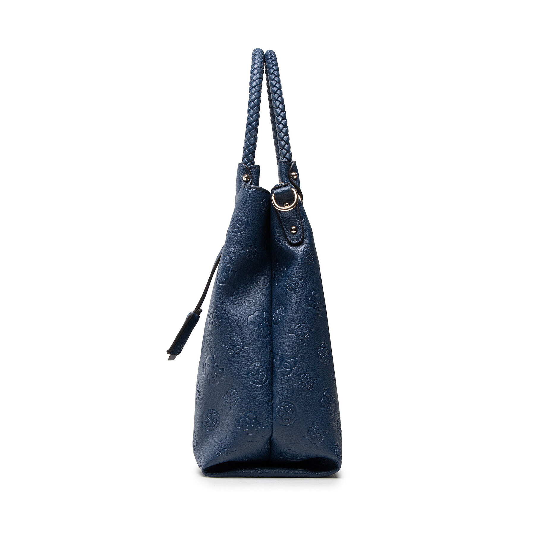 Guess Geantă Helaina Society Carryall HWPG84 03100 Bleumarin - Pled.ro