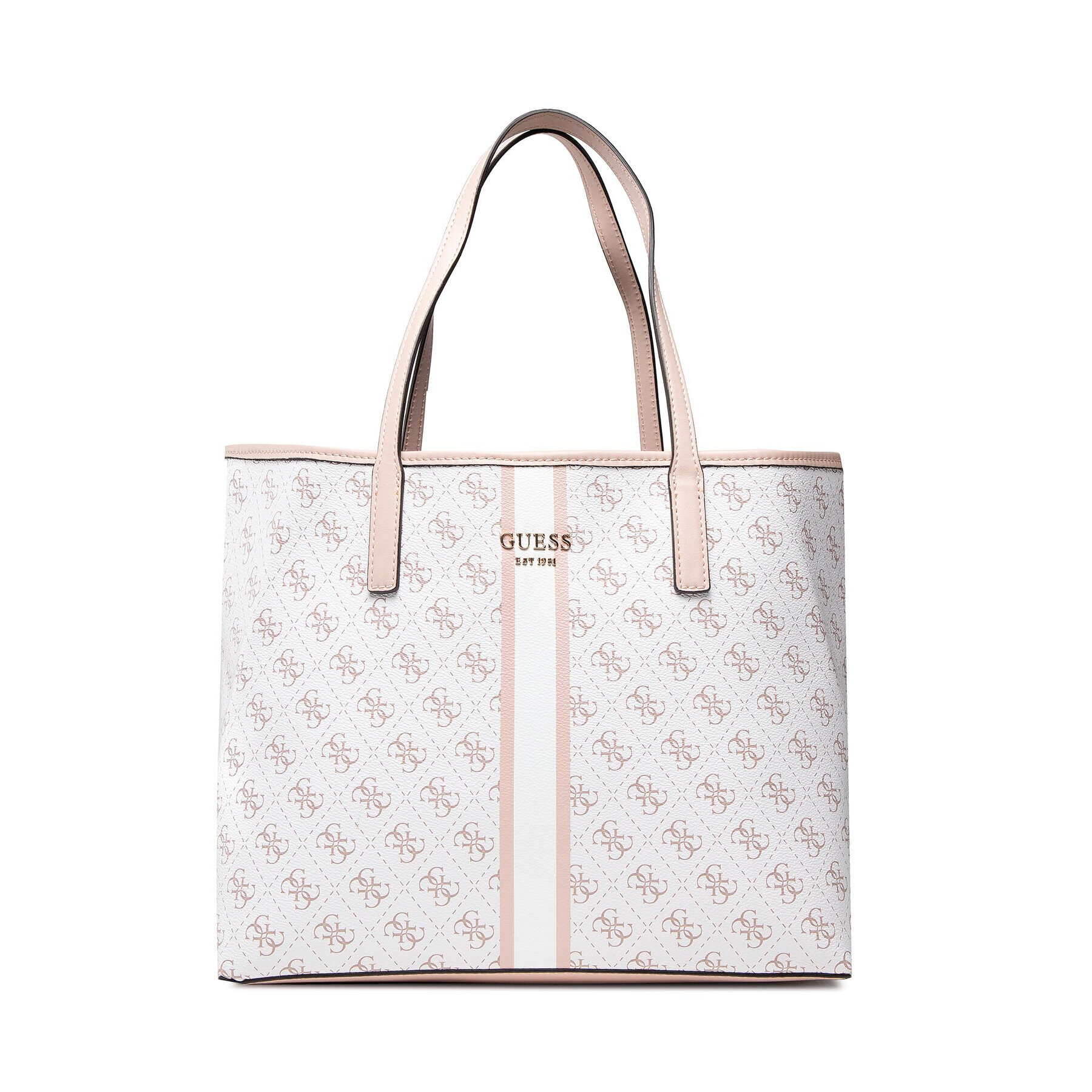 Guess Geantă Vikky Tote HWKG69 95230 Alb - Pled.ro