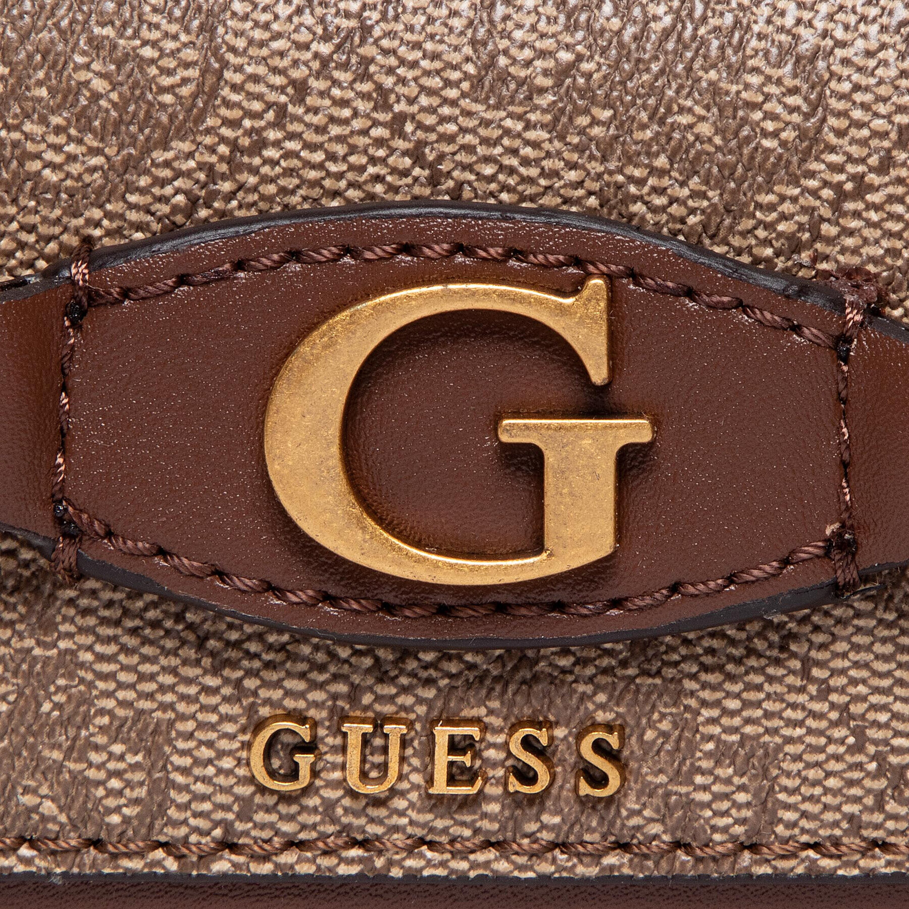 Guess Geantă Izzy (SB) Mini Bags HWSB86 54770 Maro - Pled.ro