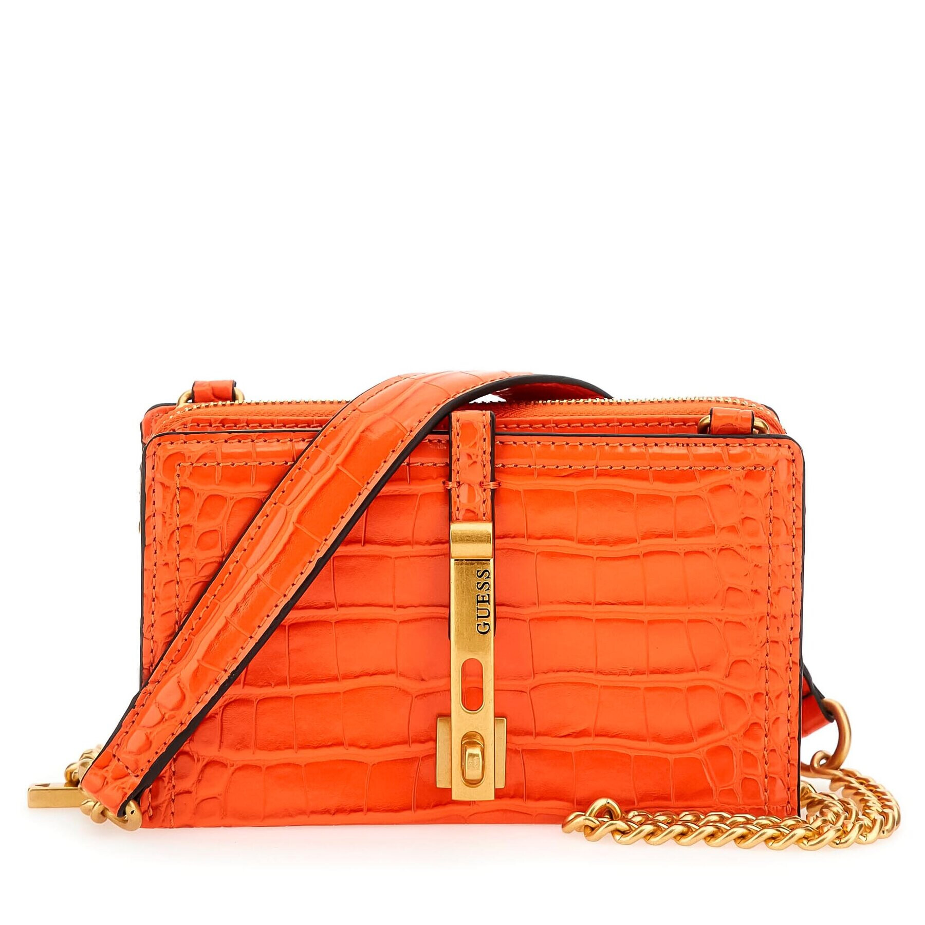 Guess Geantă James (CA) Mini Bags HWCA87 73730 Portocaliu - Pled.ro