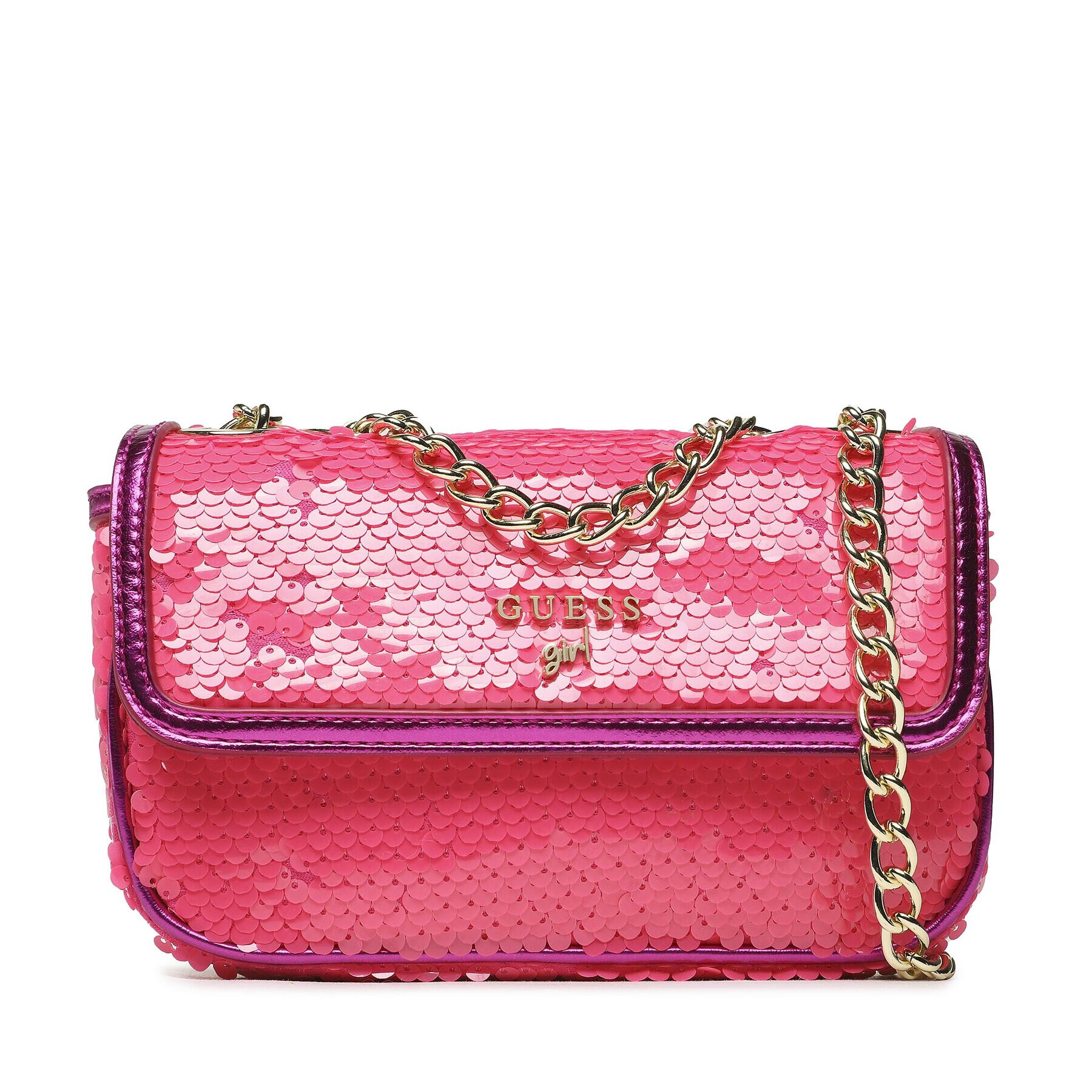 Guess Geantă Mini Crossbody Bag J3GZ12 WFHI0 Roz - Pled.ro