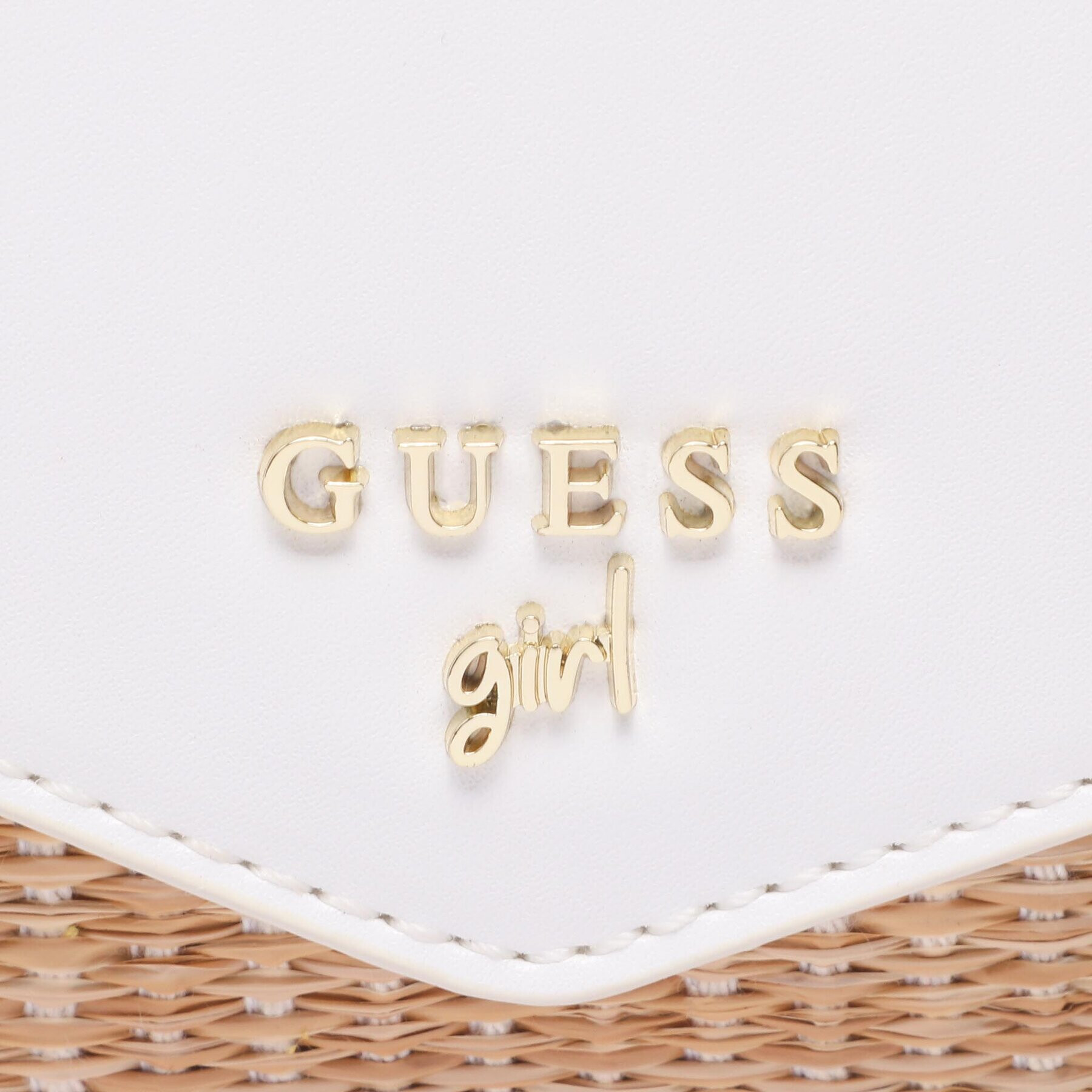 Guess Geantă Mini Shoulder Tote B J3GZ18 WFHH0 Alb - Pled.ro