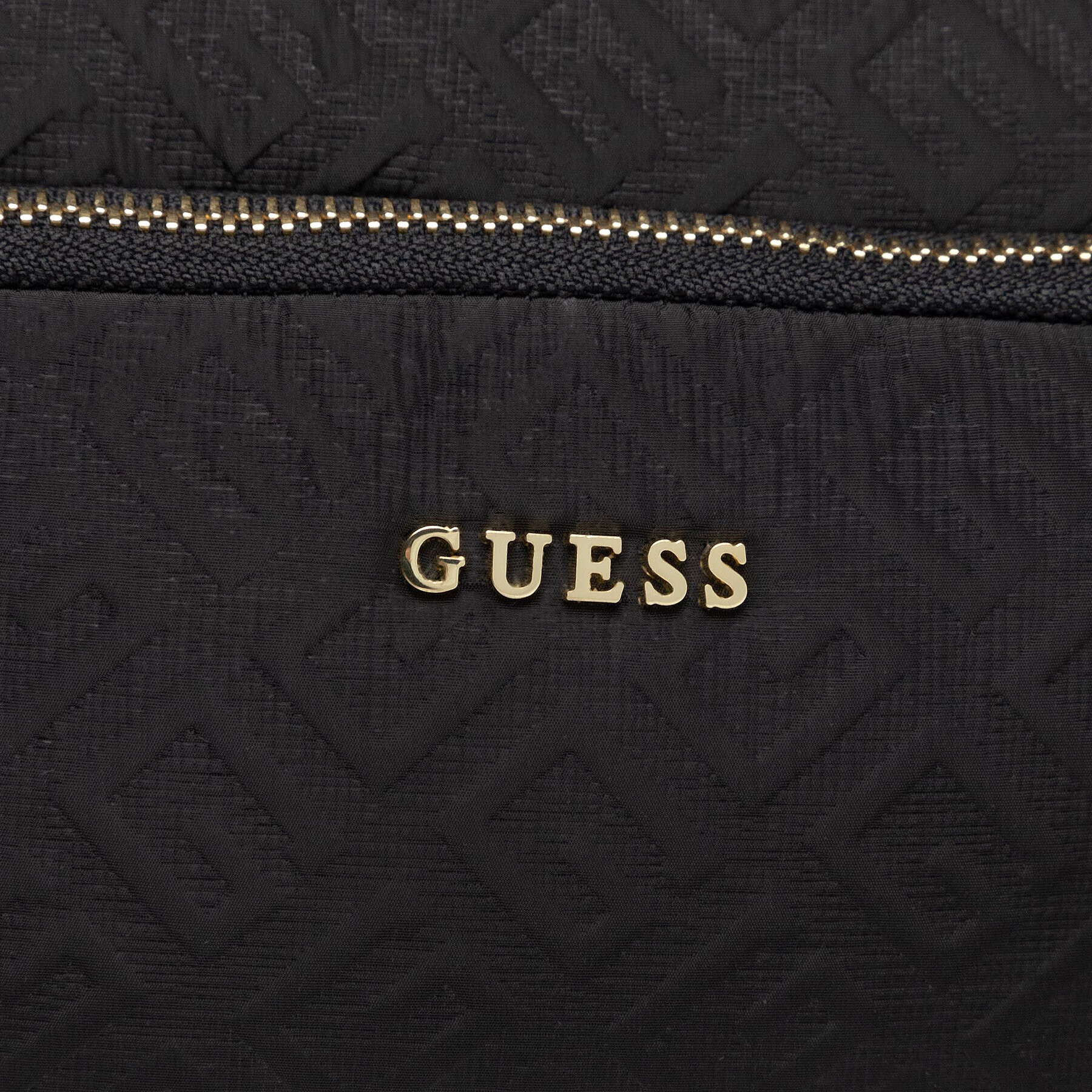 Guess Geantă pentru cosmetice Lorey Nylon PWLONY P2313 Negru - Pled.ro