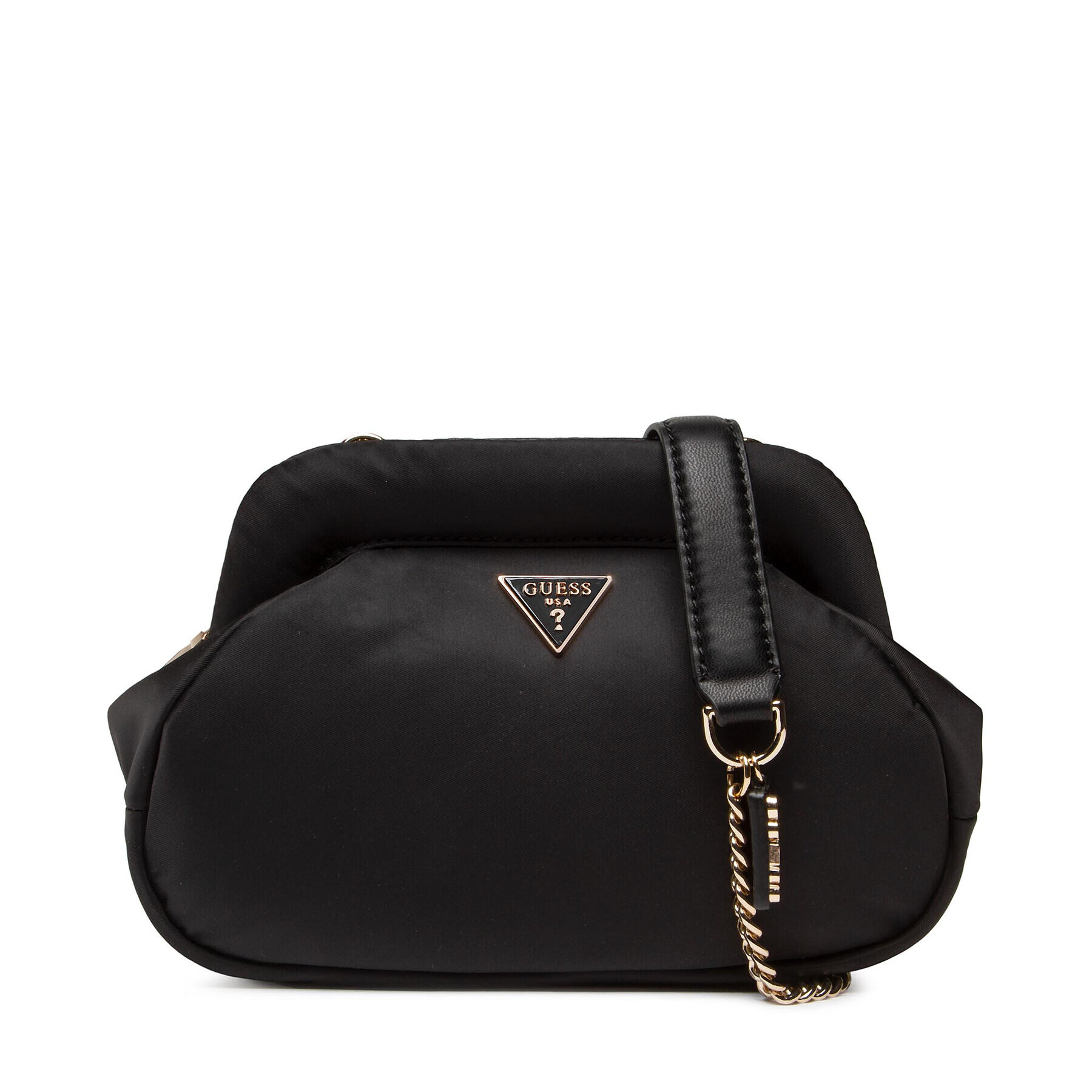 Guess Geantă Sharma Mini Frame Crossbody HWYG84 01770 Negru - Pled.ro