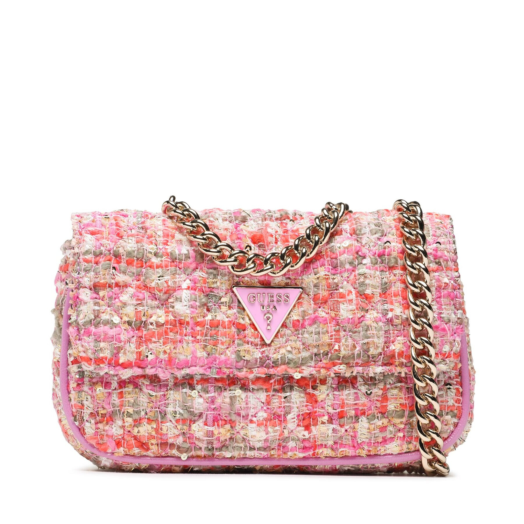 Guess Geantă Spark (TF) Mini Bags HWTF87 00780 Roz - Pled.ro