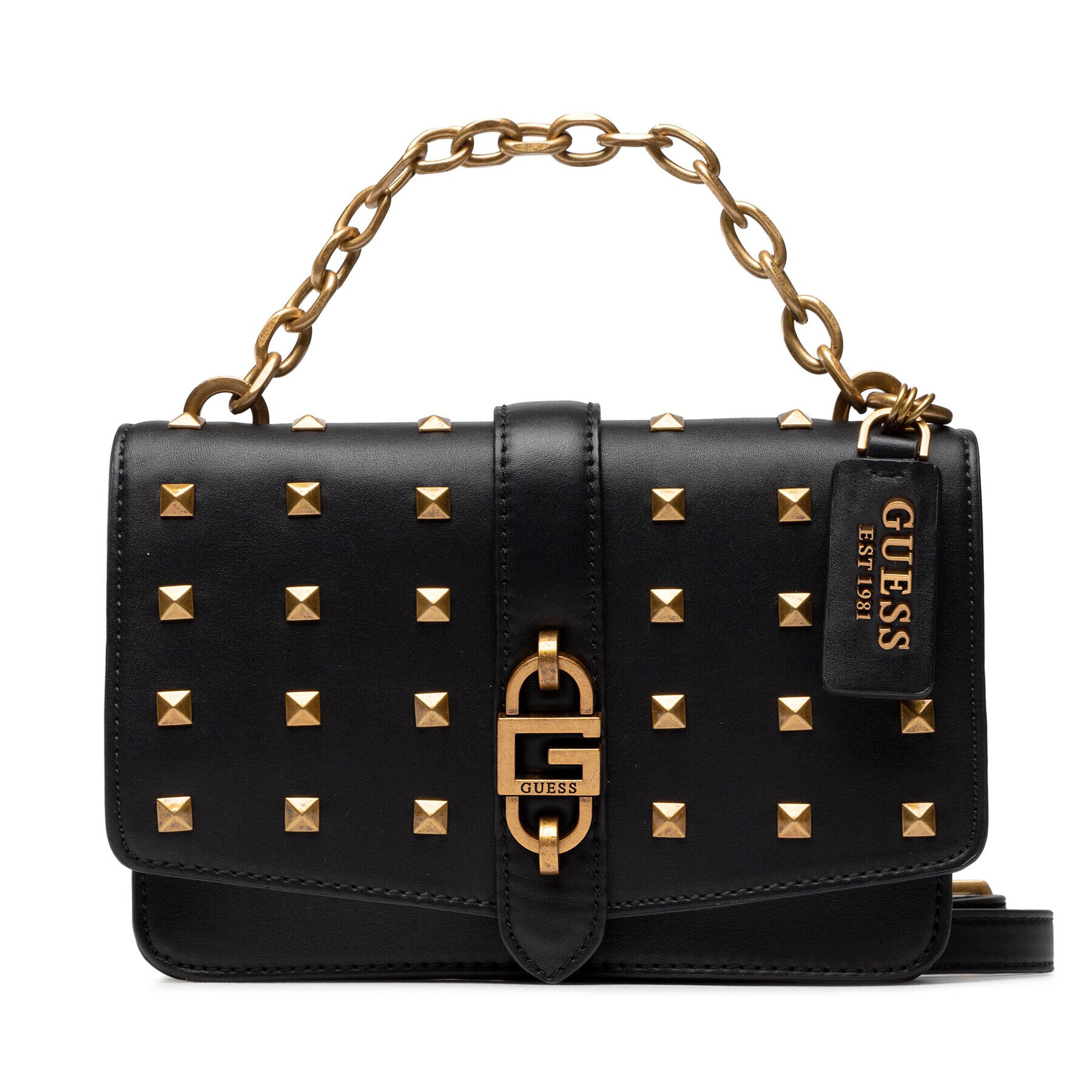 Guess Geantă Square G Lux (VB) HWVB86 67210 Negru - Pled.ro