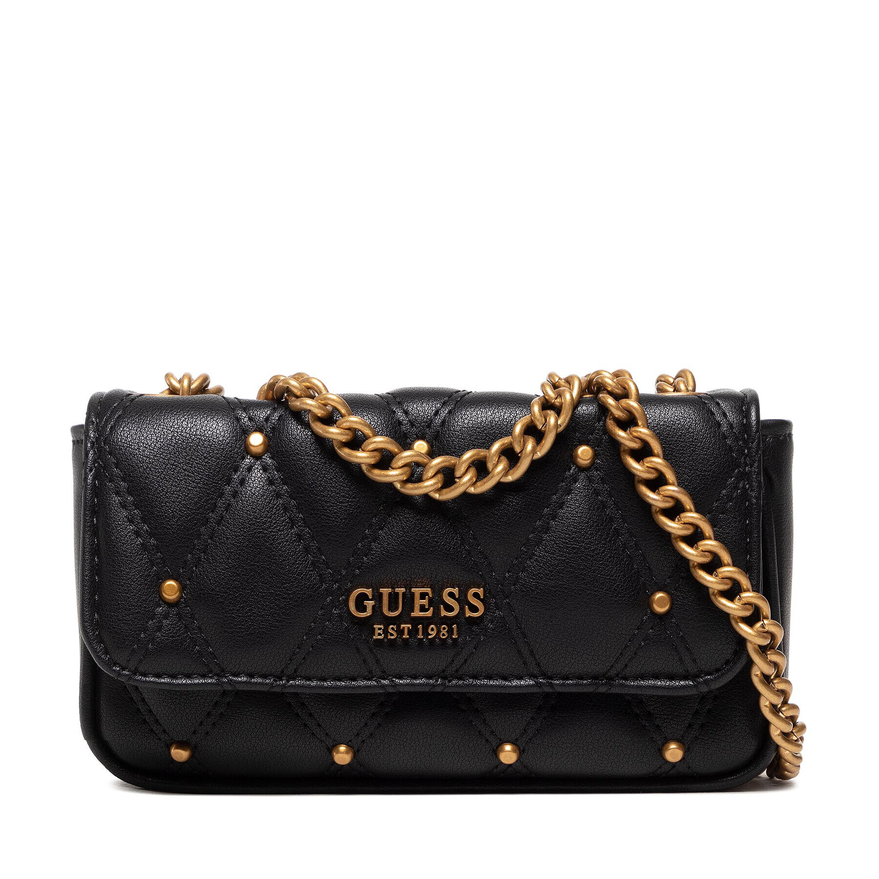 Guess Geantă Triana (Qs) Mini Bags HWQS85 53780 Negru - Pled.ro