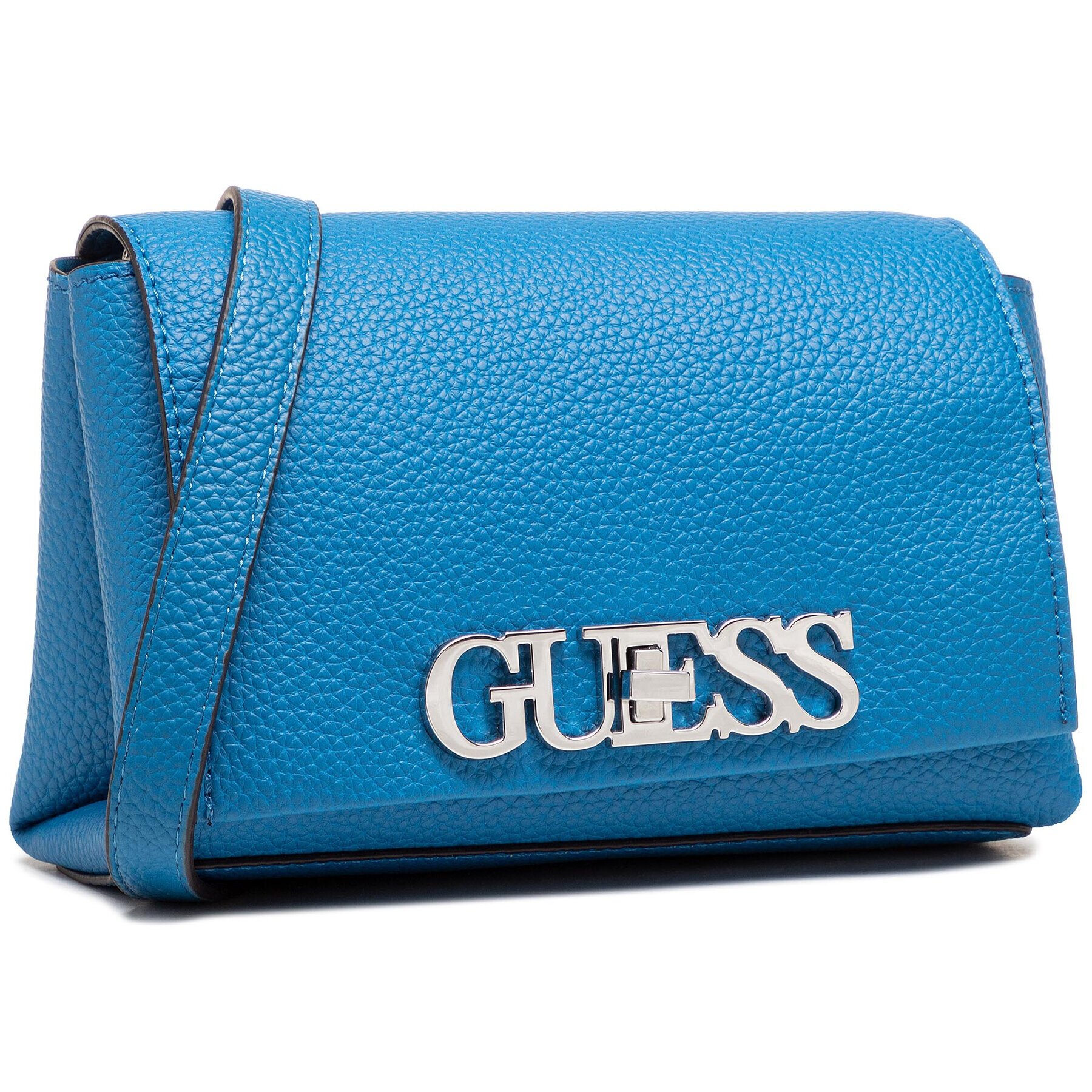 Guess Geantă Uptown Chic (VY) Mini HWVY73 01780 Albastru - Pled.ro