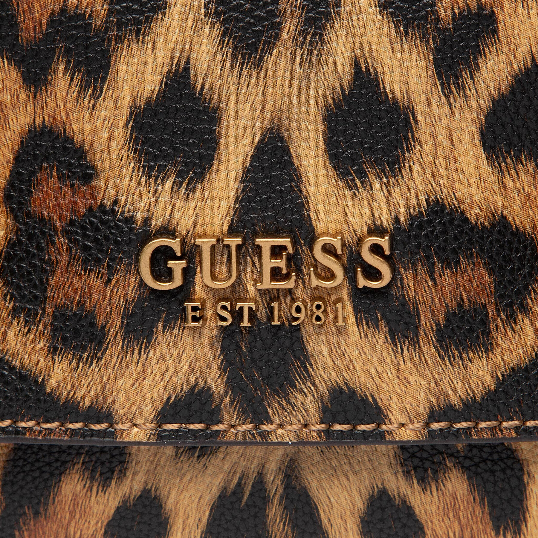 Guess Geantă Zadie Logo (LB) HWLB83 96210 Maro - Pled.ro