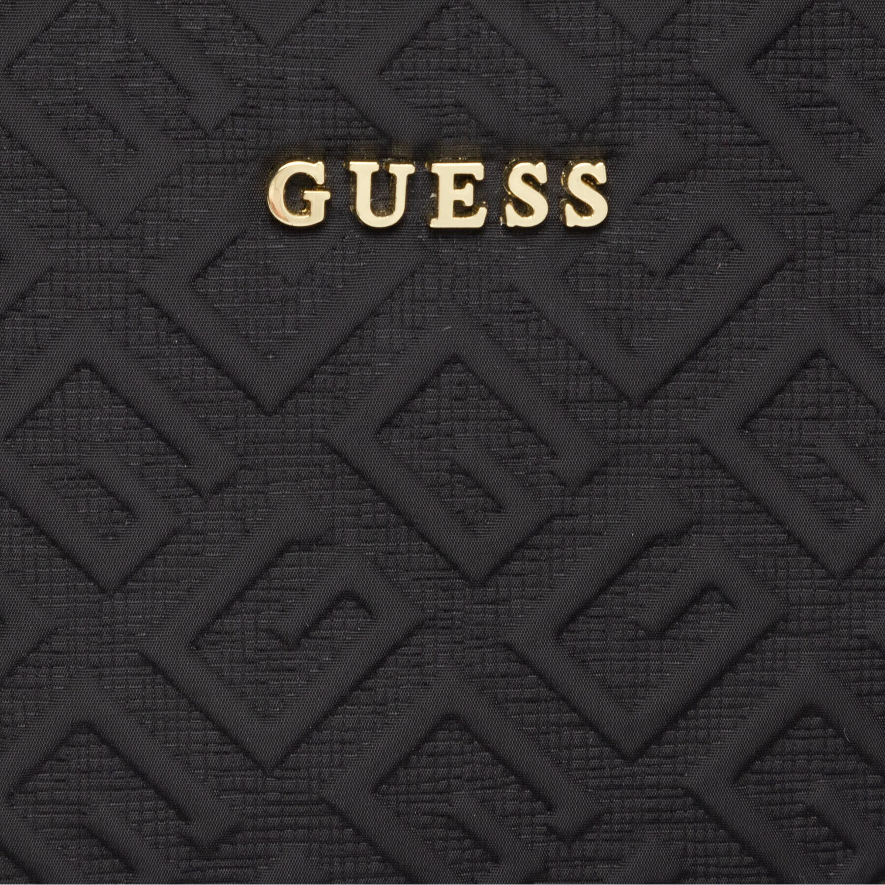 Guess Geantă pentru cosmetice Lorey Nylon PWLONY P2370 Negru - Pled.ro