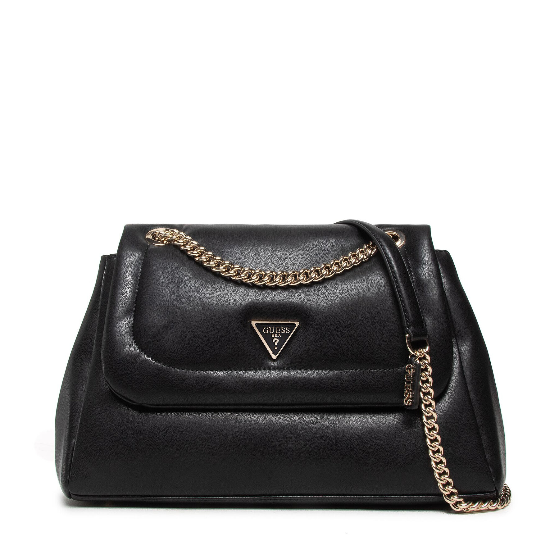 Guess Geantă Sharma Lrg Cnvrtble Shldr Bag HWVG84 01190 Negru - Pled.ro