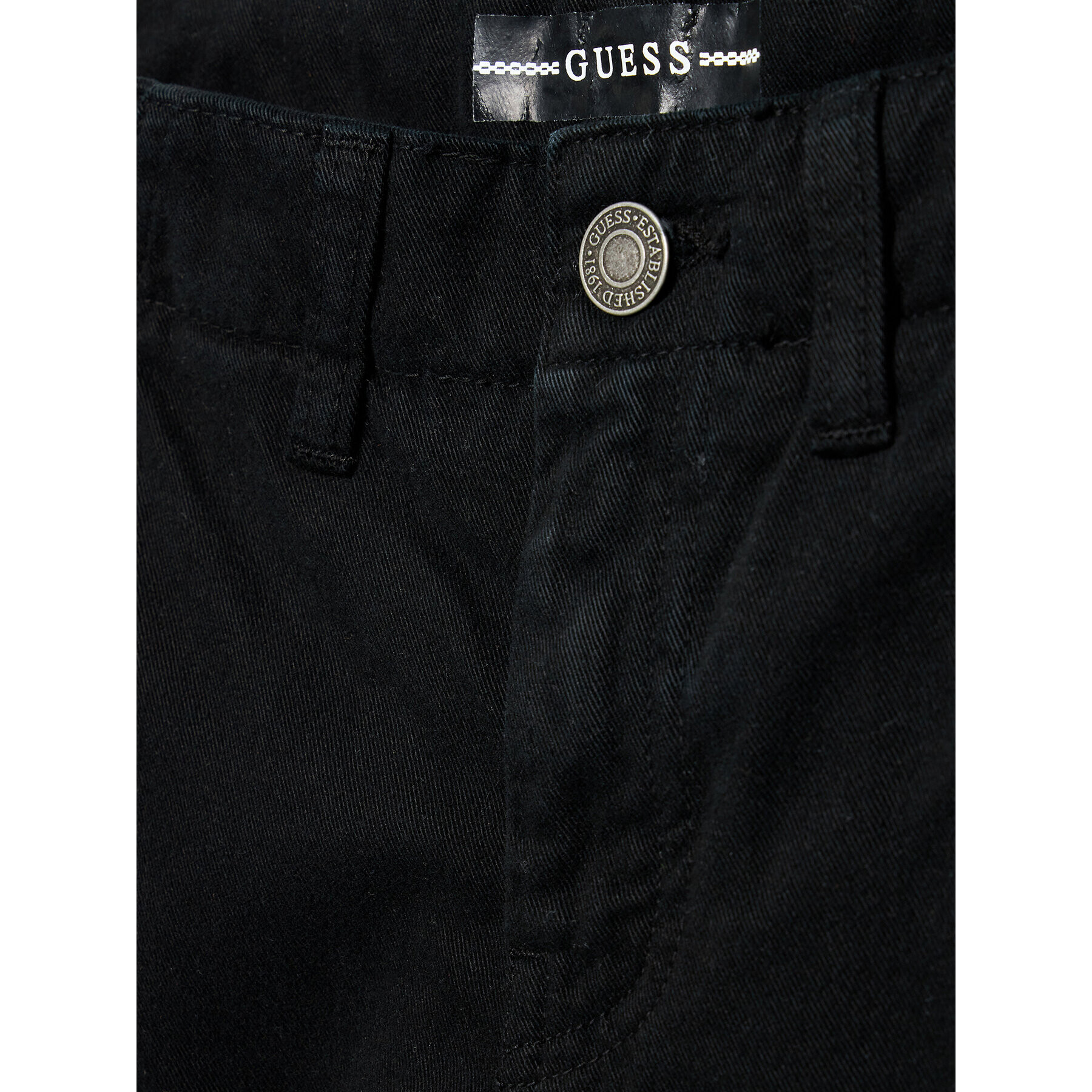 Guess Joggers L1YB09 WE1L0 Negru Regular Fit - Pled.ro