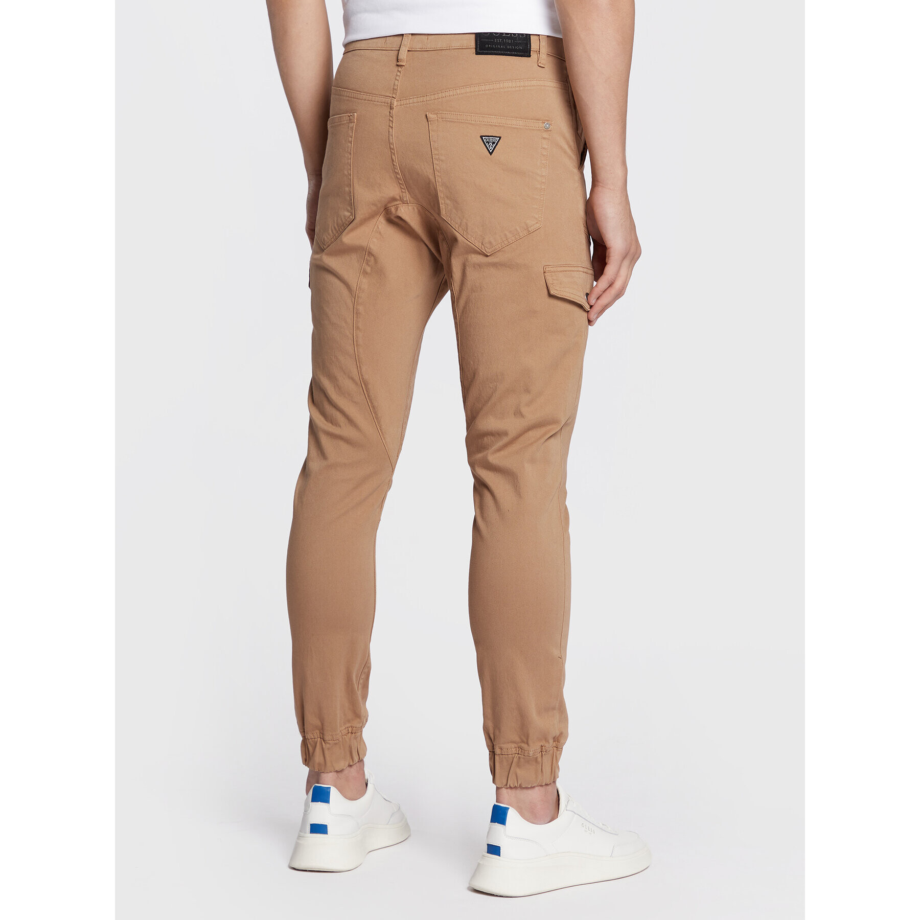 Guess Joggers M2BB17 WEYA3 Bej Slim Fit - Pled.ro