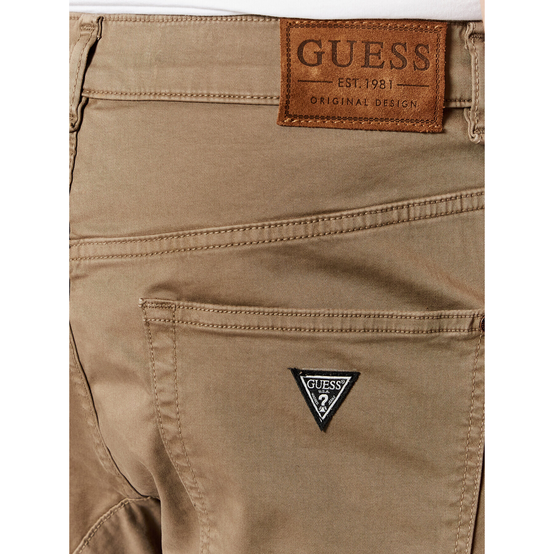 Guess Joggers New Combat M1BB17 WDD52 Maro Slim Fit - Pled.ro