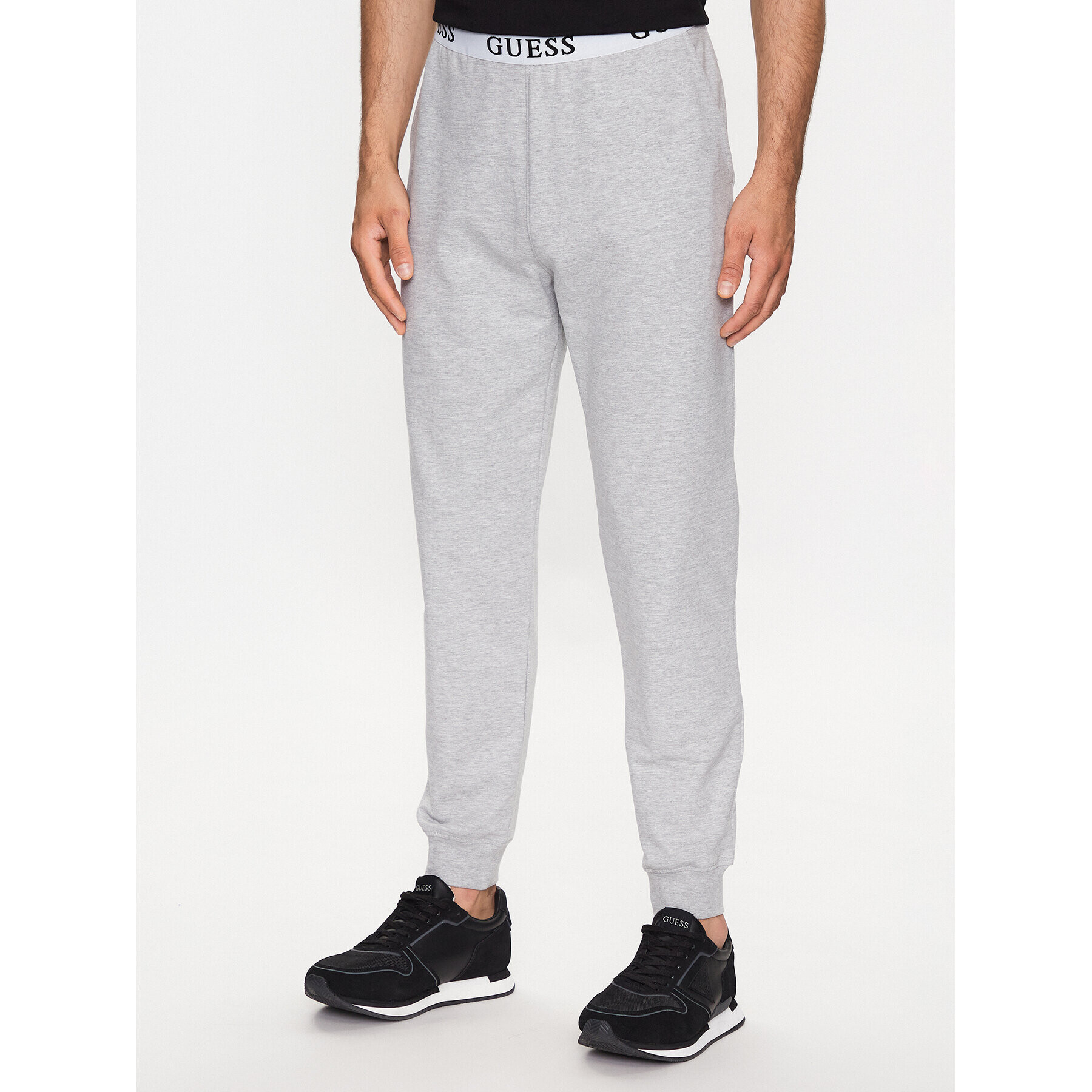 Guess Joggers U3YB00 KBS91 Gri Regular Fit - Pled.ro