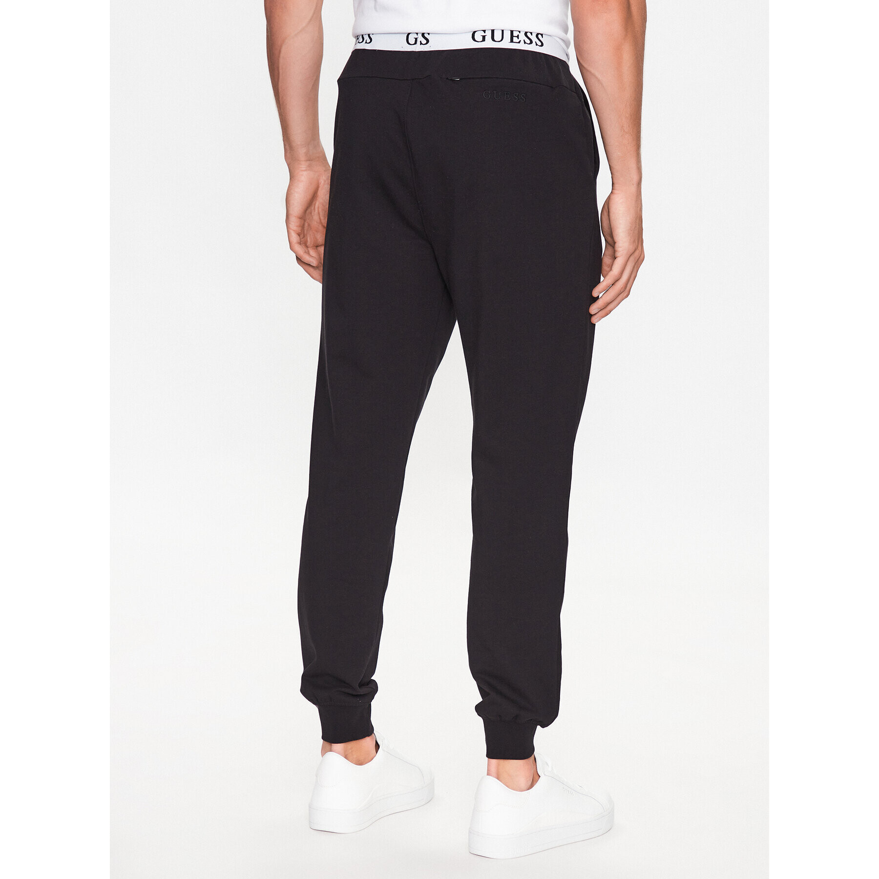 Guess Joggers U3YB00 KBS91 Negru Regular Fit - Pled.ro