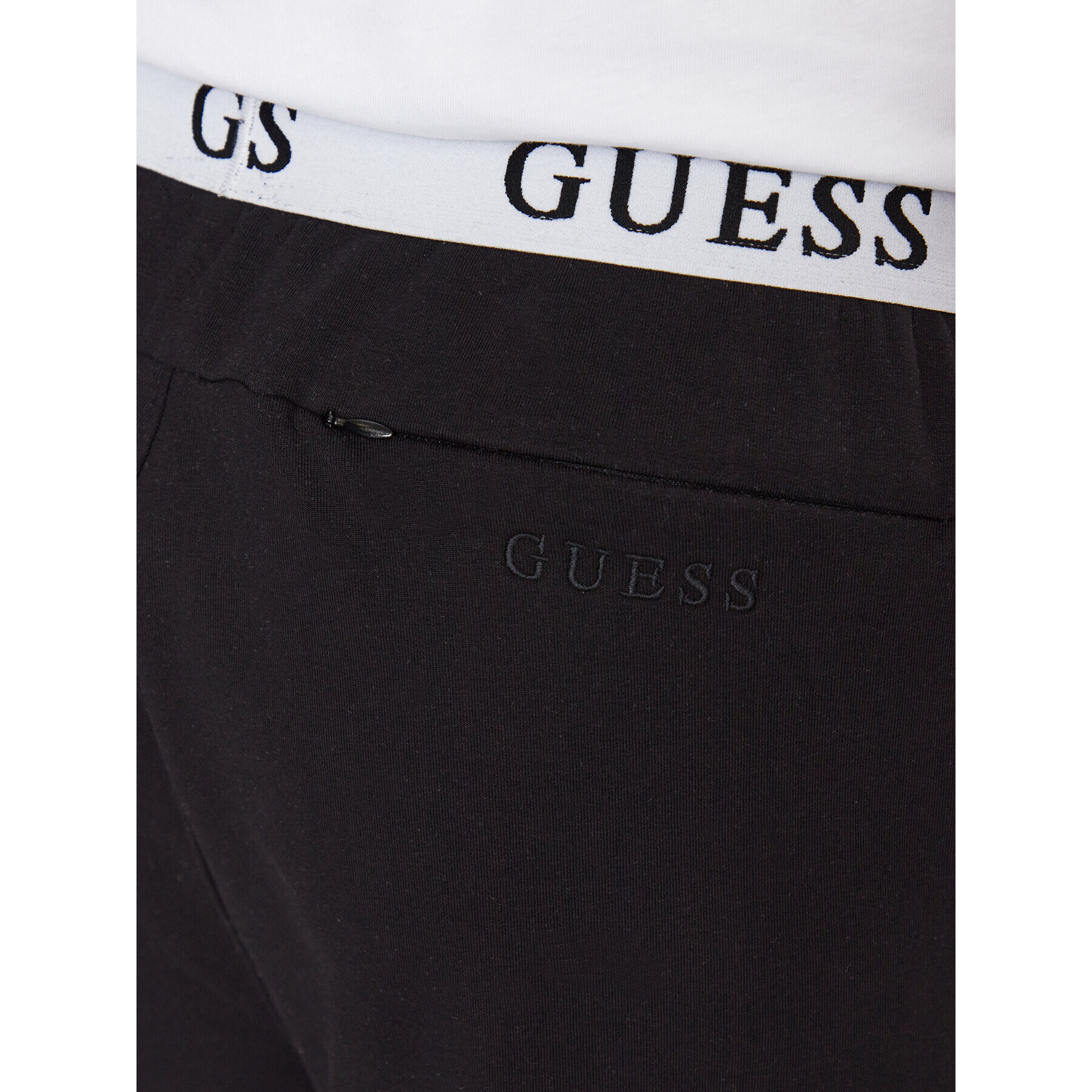 Guess Joggers U3YB00 KBS91 Negru Regular Fit - Pled.ro