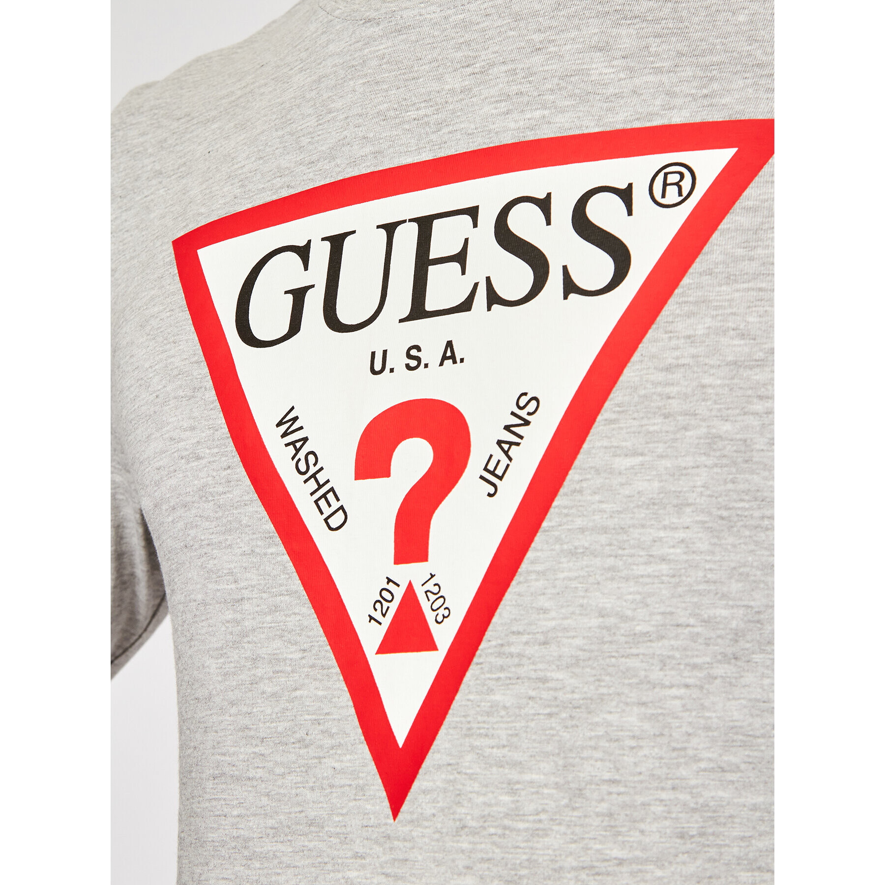 Guess Longsleeve M1RI31 I3Z11 Gri Slim Fit - Pled.ro