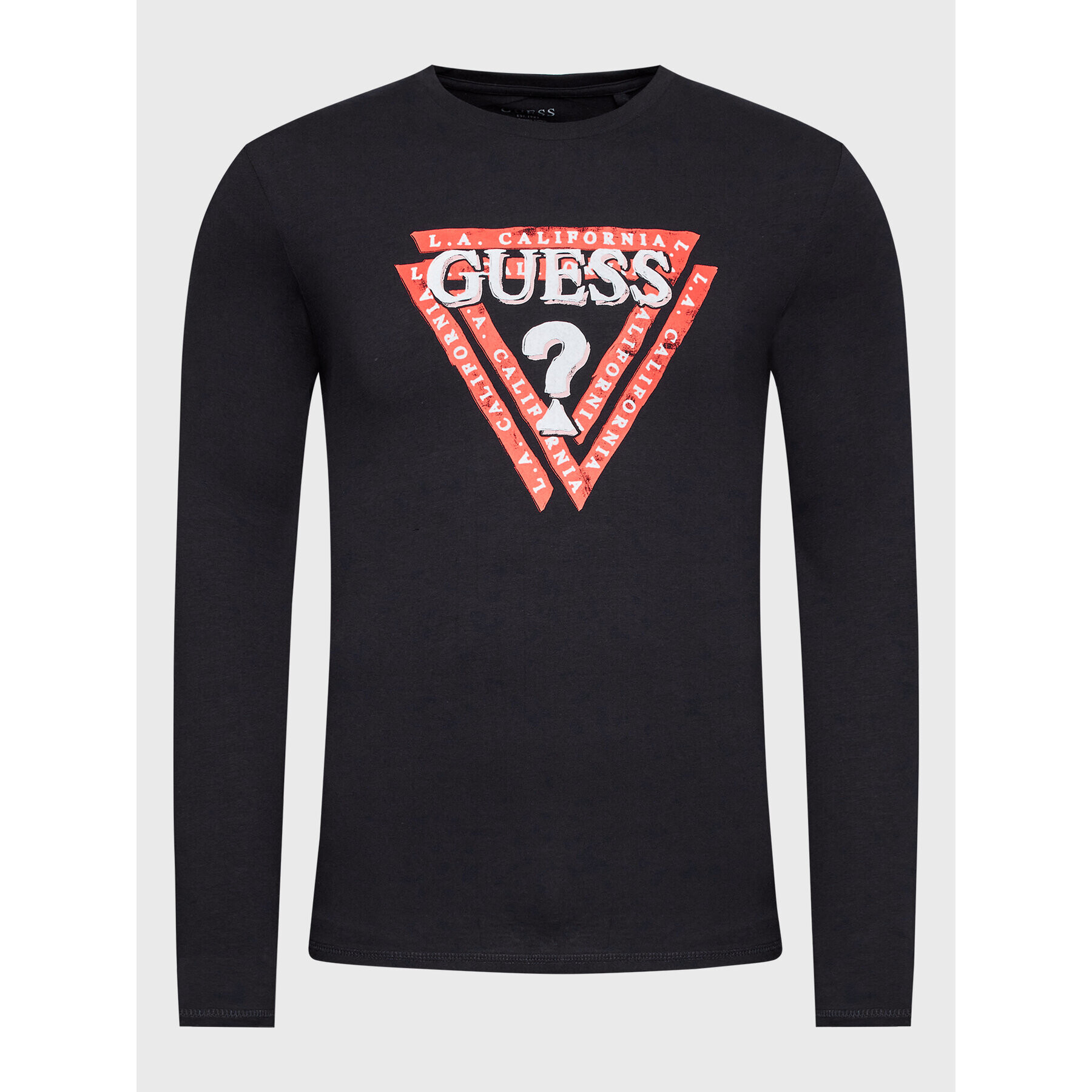 Guess Longsleeve M2BI55 J1314 Bleumarin Slim Fit - Pled.ro