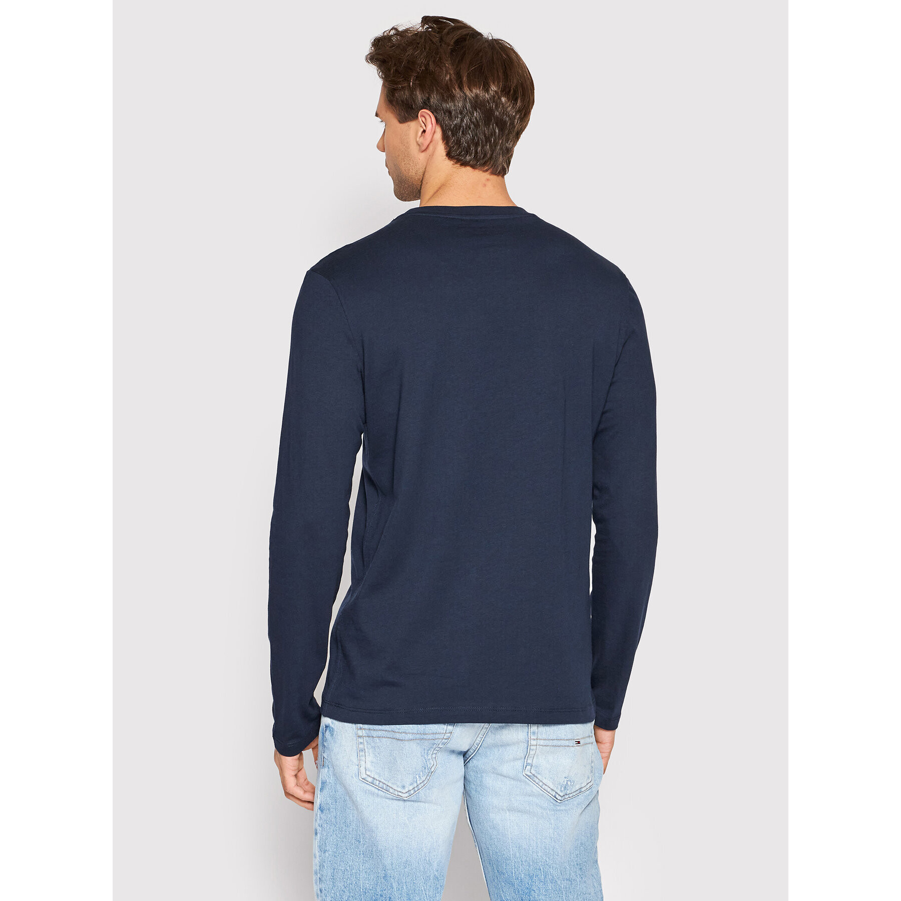 Guess Longsleeve M2YI19 I3Z11 Bleumarin Slim Fit - Pled.ro