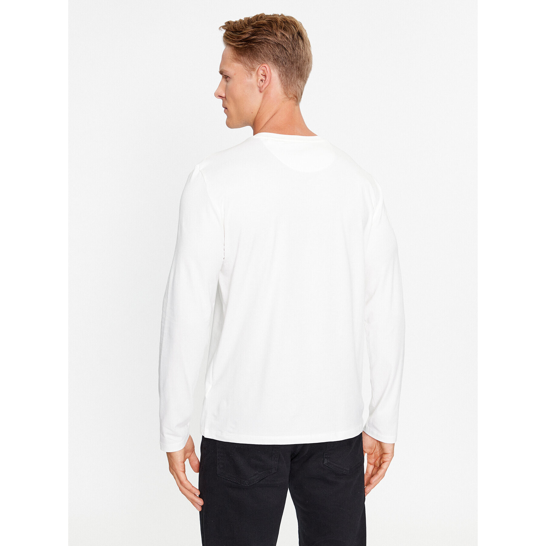 Guess Longsleeve U3BI11 K6YW0 Écru Regular Fit - Pled.ro