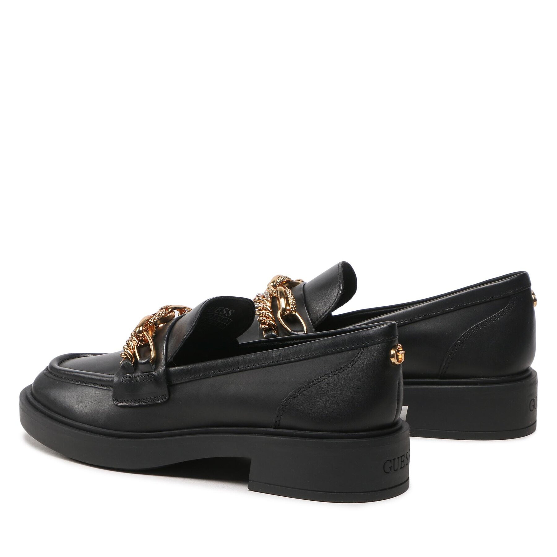 Guess Loafers Kabele FL5KBL LEA14 Negru - Pled.ro