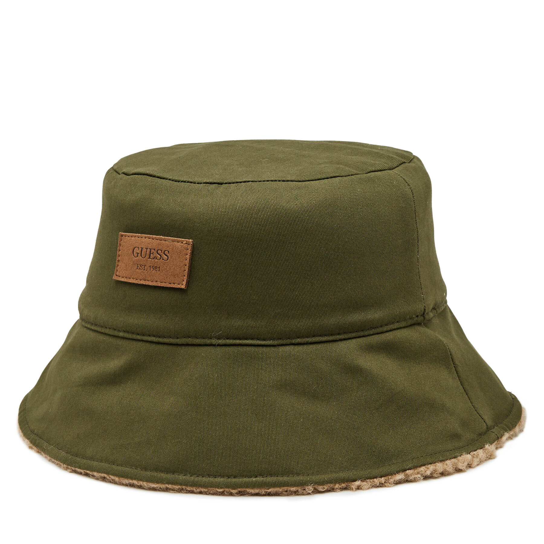 Guess Pălărie Bucket AM5038 POL01 Verde - Pled.ro