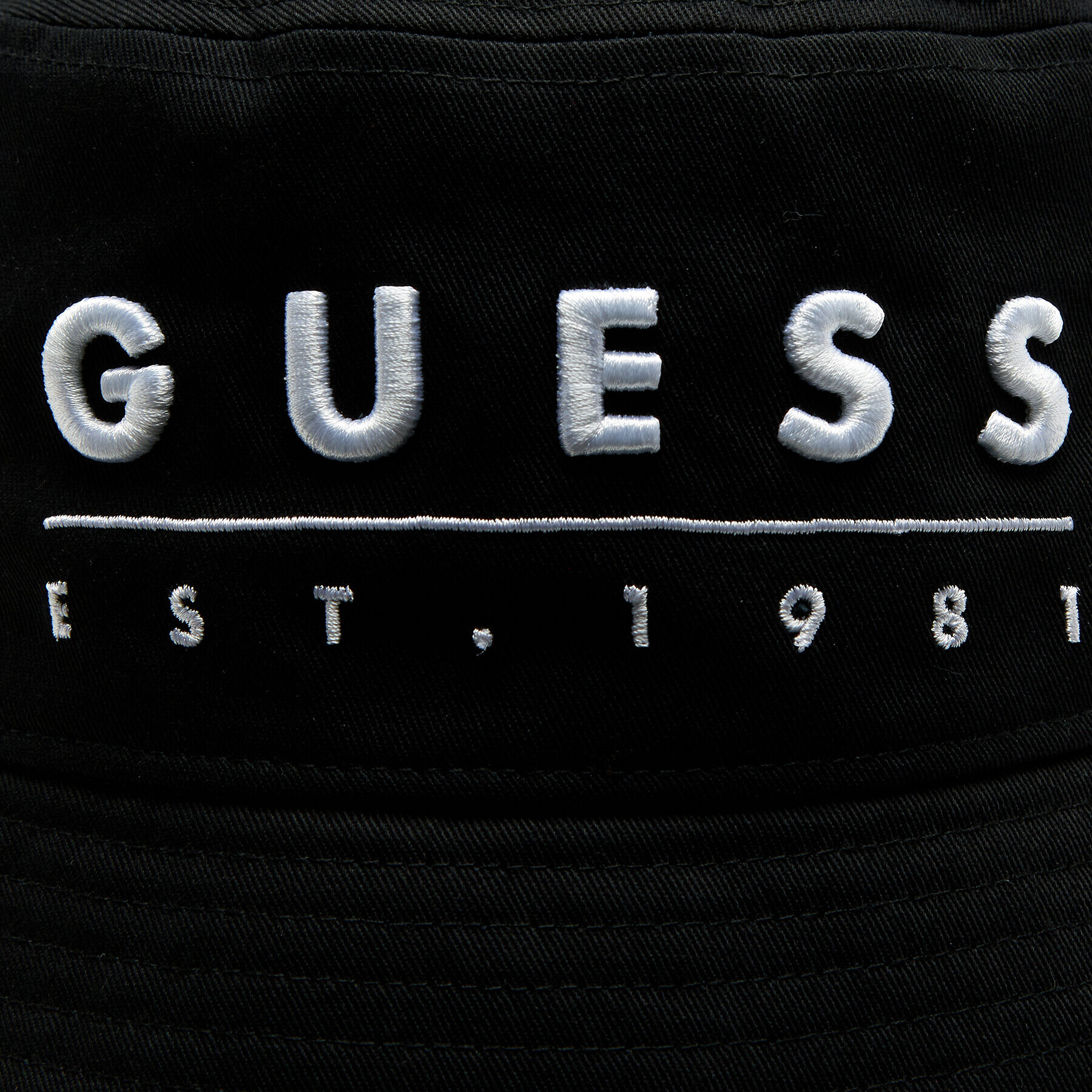 Guess Pălărie Bucket Nola Headwear AM5016 COT01 Negru - Pled.ro