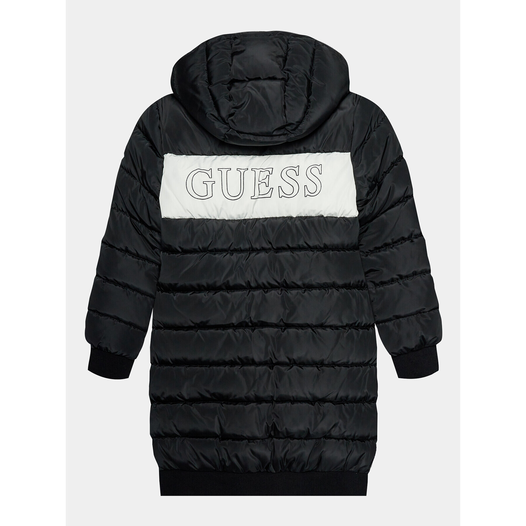 Guess Palton de iarnă J3BL02 WB240 Negru Regular Fit - Pled.ro