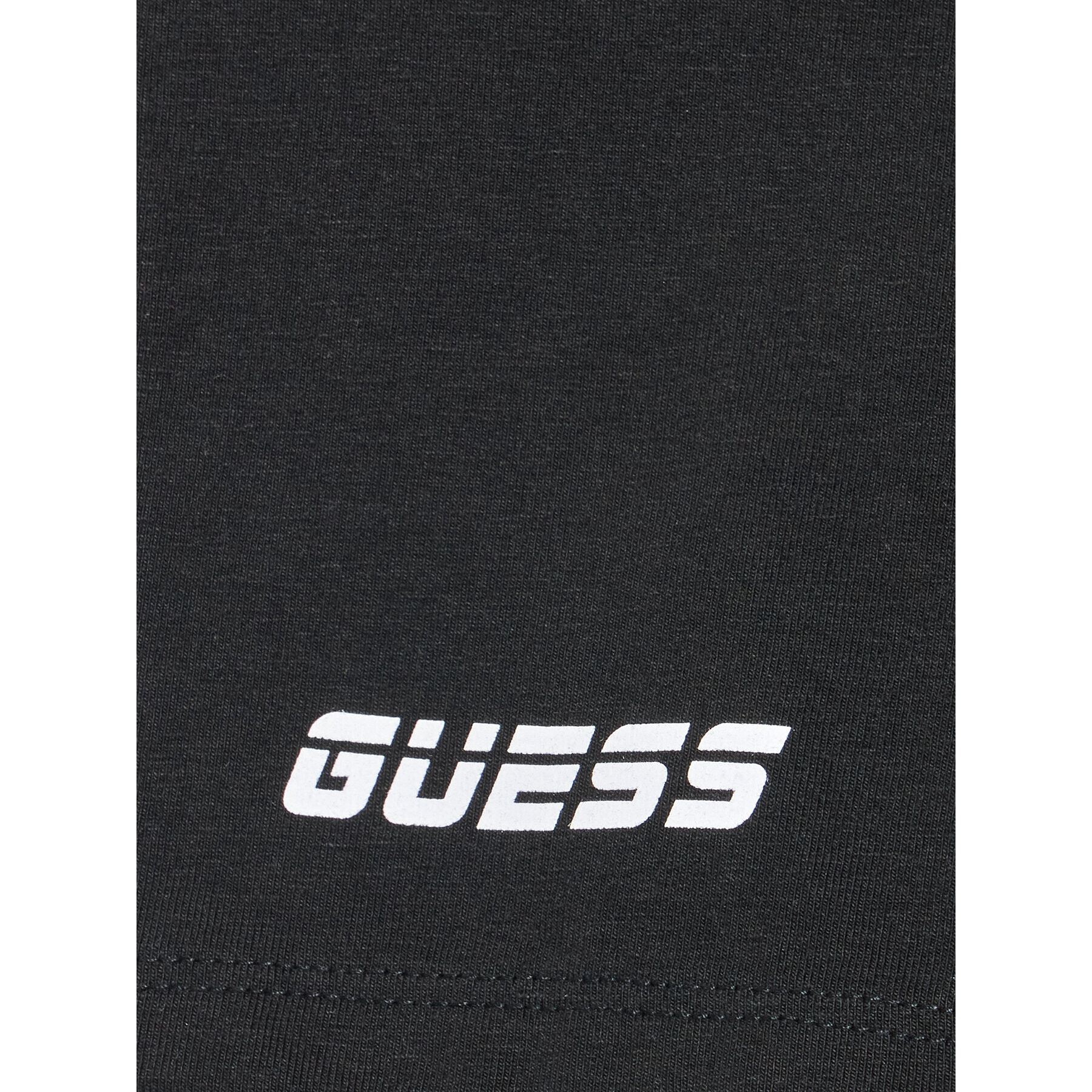 Guess Pantalon scurți din material J1BD07 KASI1 Negru Regular Fit - Pled.ro