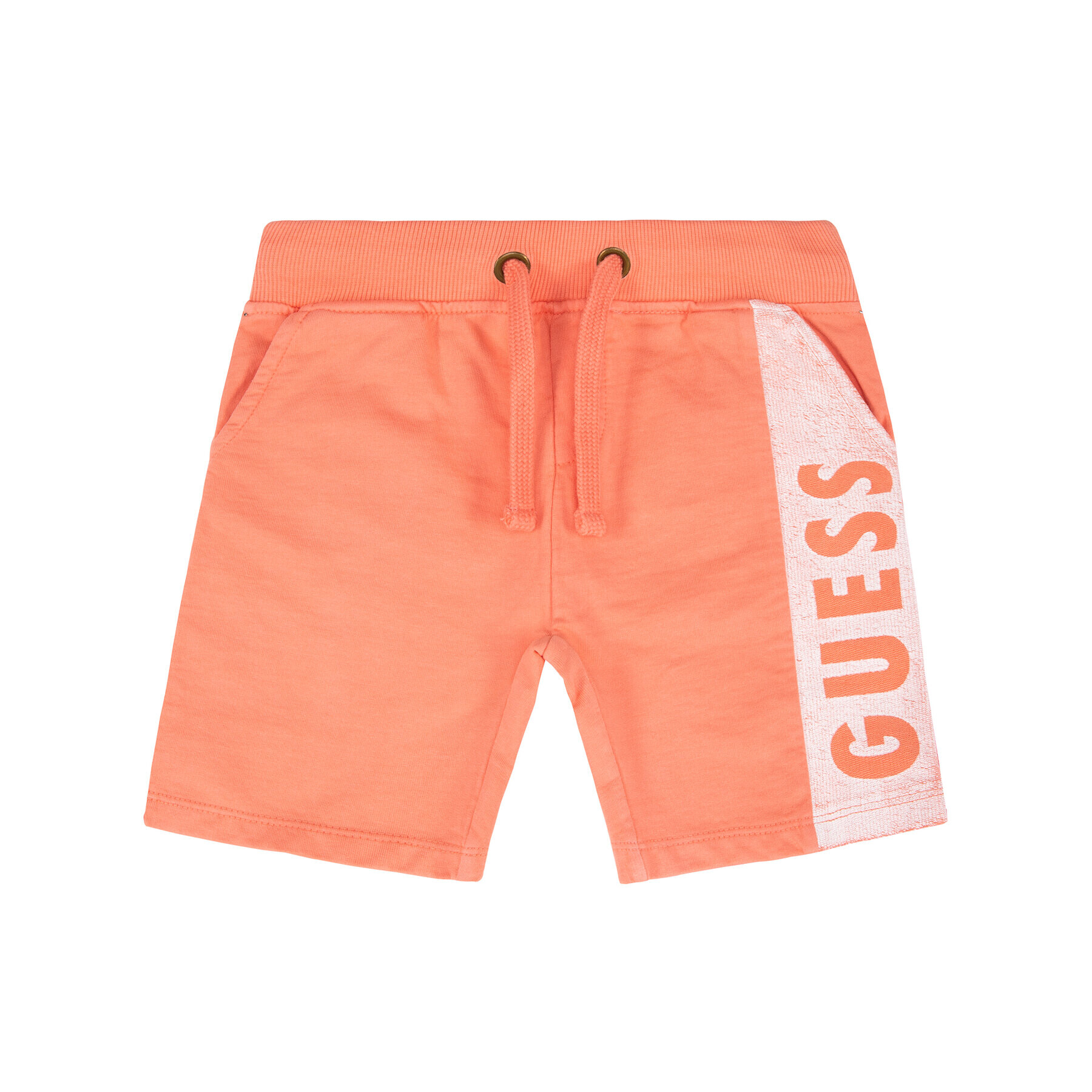 Guess Pantalon scurți din material N02Q11 K82R0 Portocaliu Regular Fit - Pled.ro