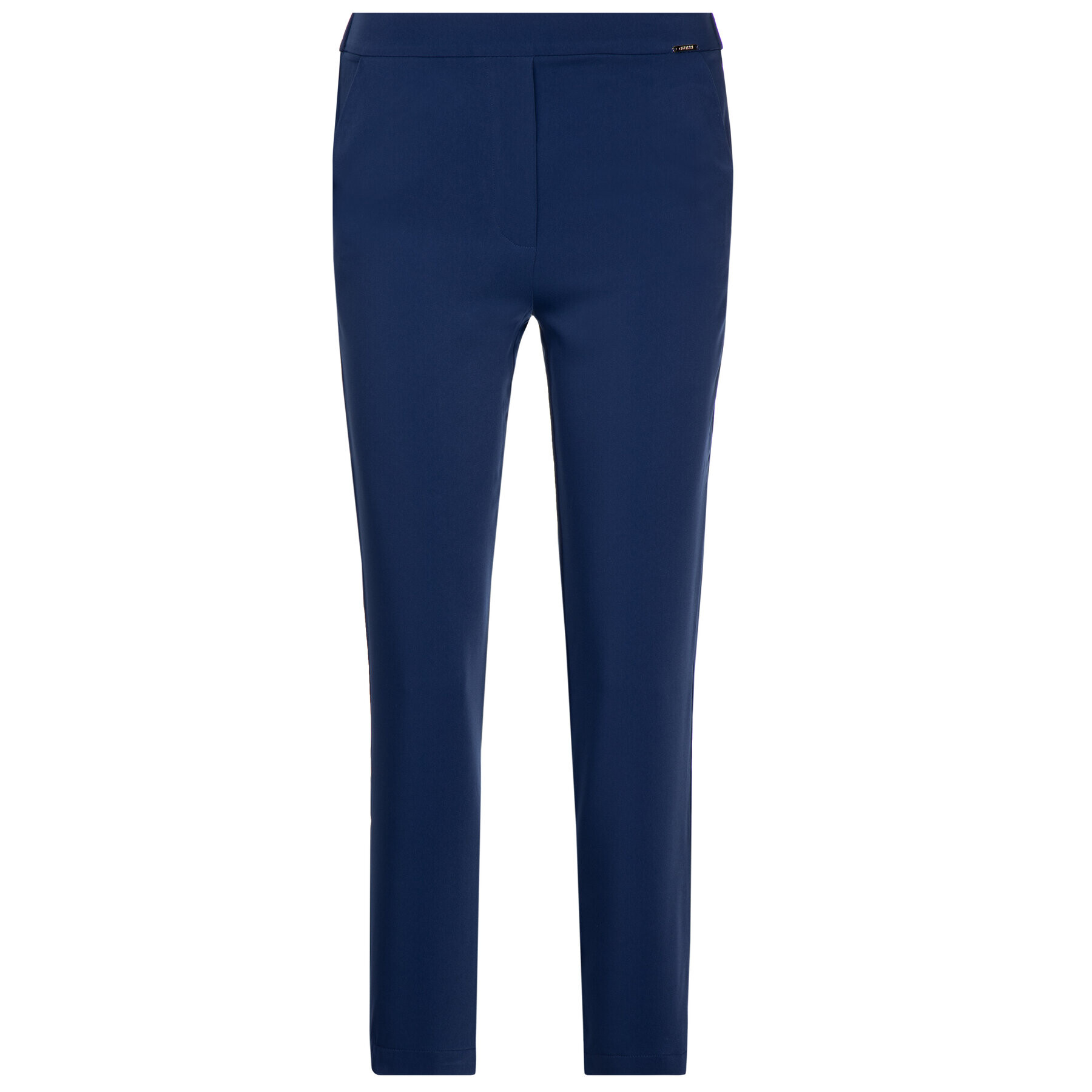 Guess Pantaloni chino W92B21 W8UO0 Bleumarin Slim Fit - Pled.ro