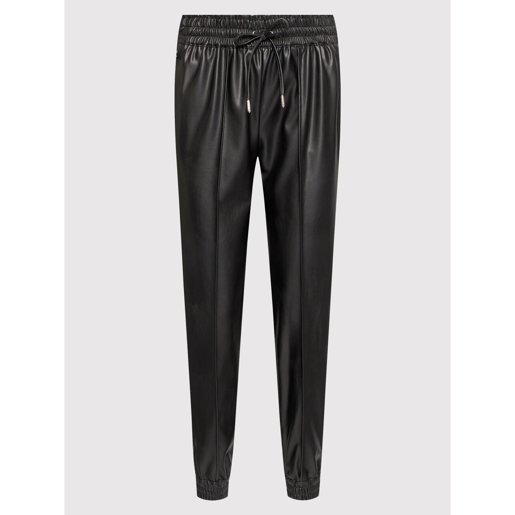 Guess Pantaloni din imitație de piele Letizia W1YB98 WE0C0 Negru Jogger Fit - Pled.ro