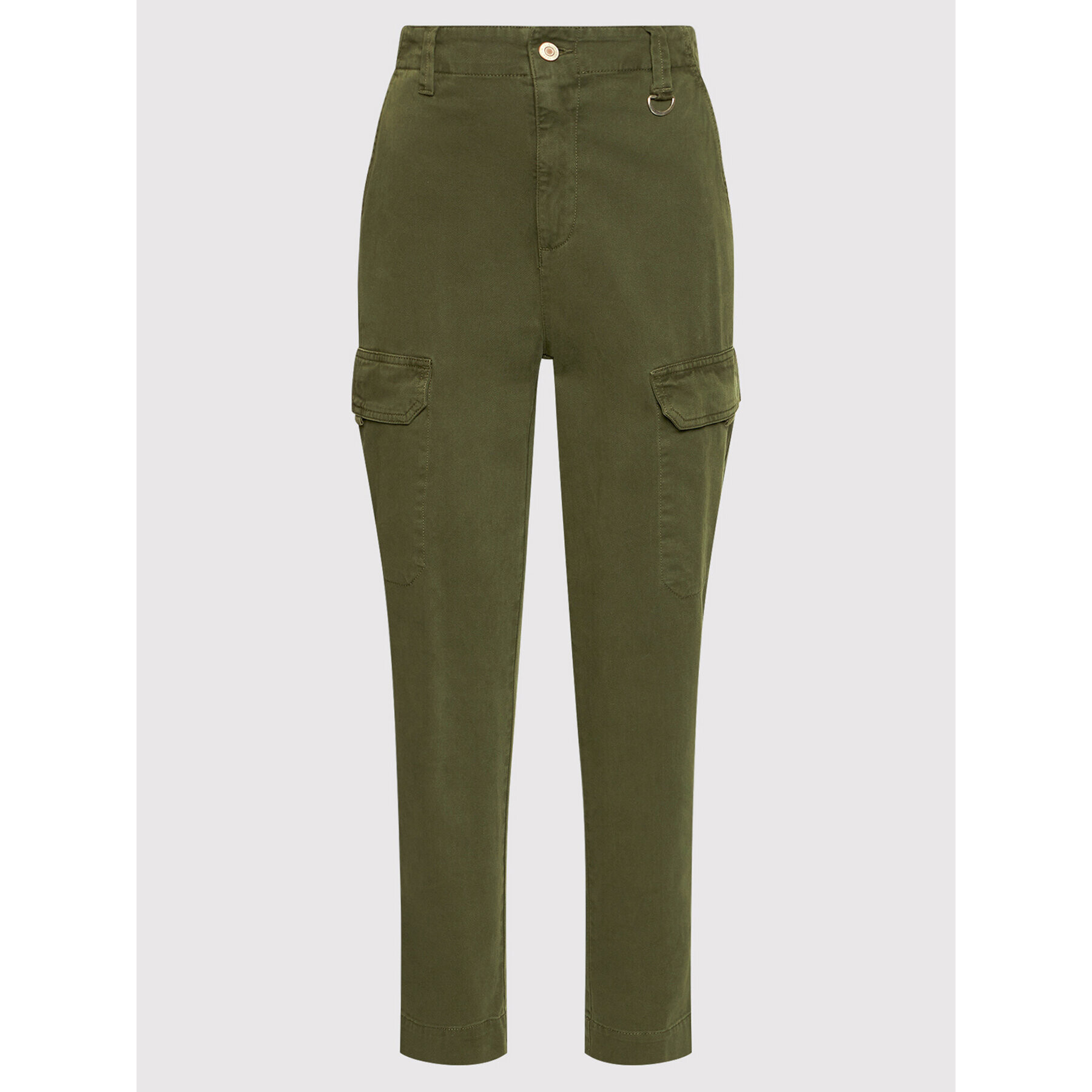 Guess Pantaloni din material Hope W1YB0C W5DXS Verde Regular Fit - Pled.ro