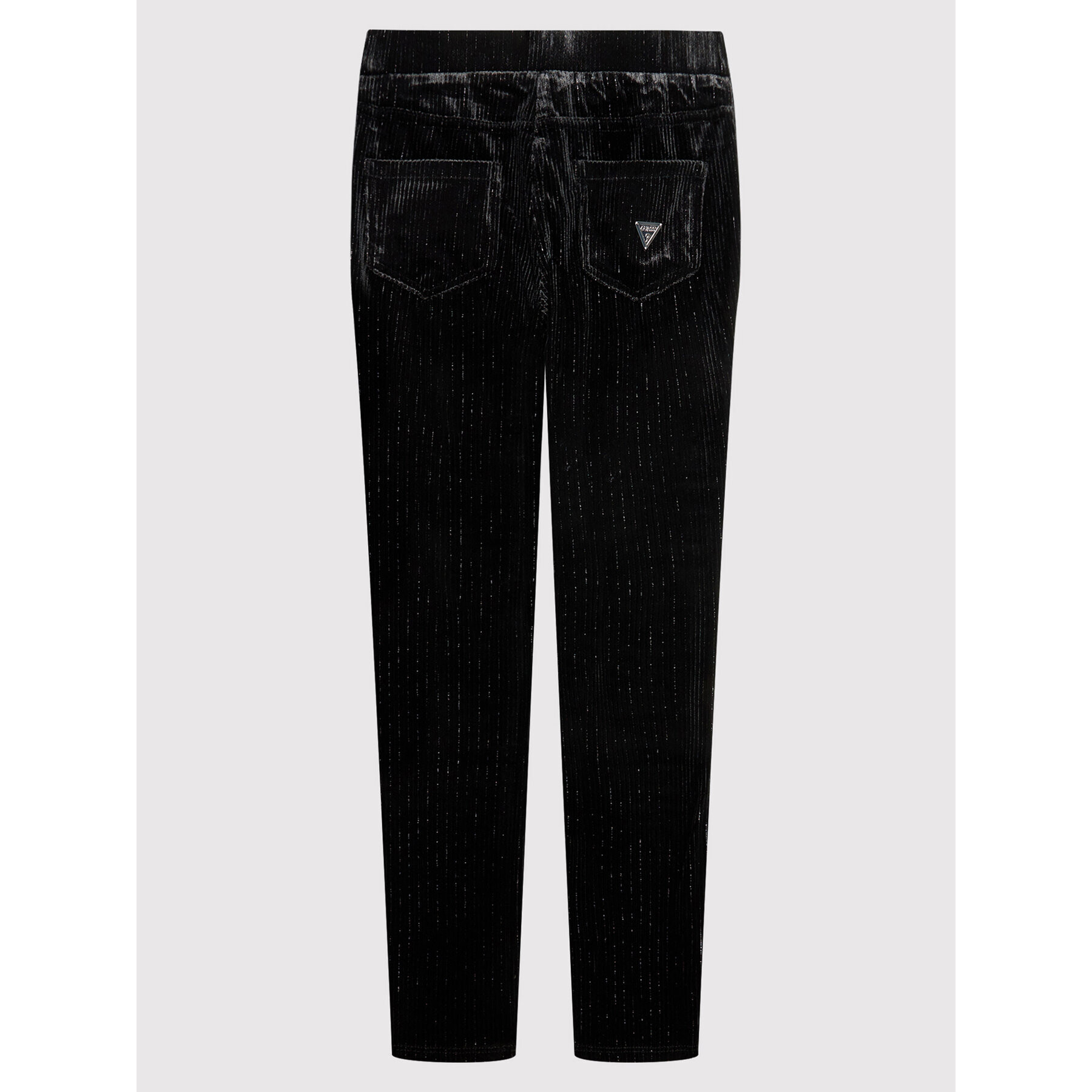 Guess Pantaloni din material J1BB03 KAUZ0 Negru Slim Fit - Pled.ro