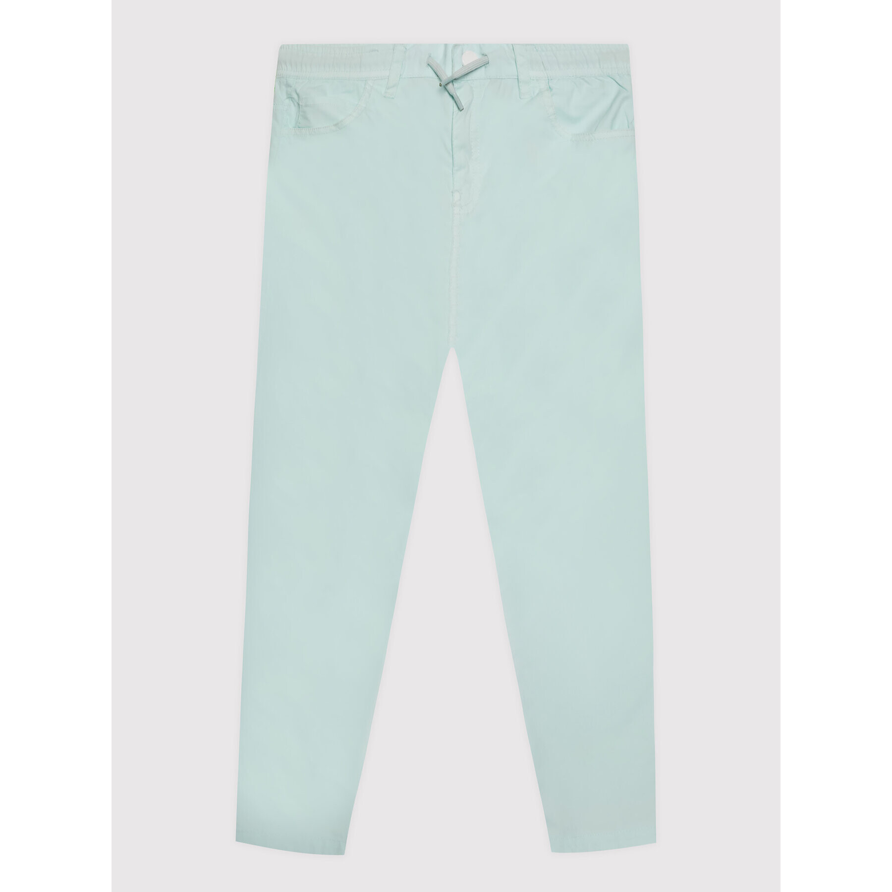 Guess Pantaloni din material L2GB04 WEL50 Albastru Regular Fit - Pled.ro