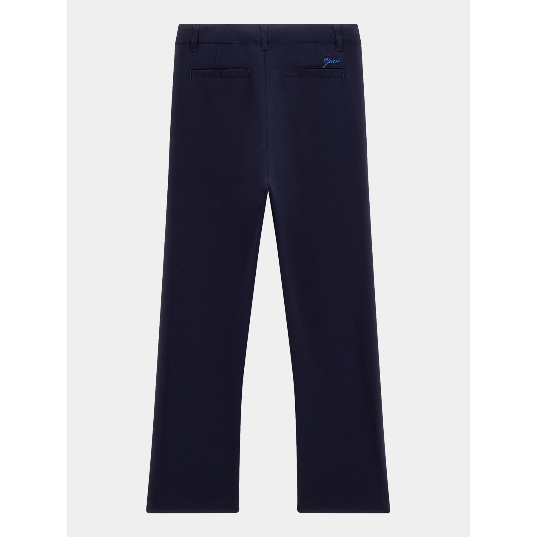 Guess Pantaloni din material L4RB05 KC3G0 Bleumarin Regular Fit - Pled.ro